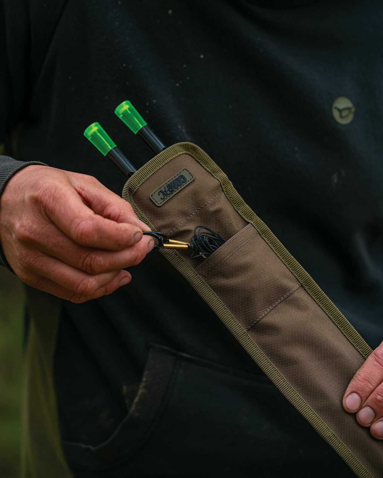 Korda Compac Distance Stick Bag Fishing Luggage Carp Coarse Fishing Accessories