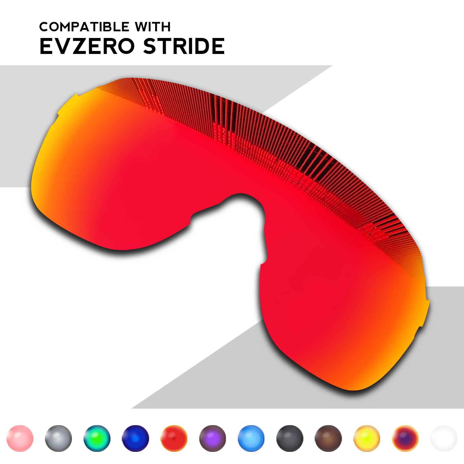 Wholesale POLARIZED Replacement Lens for-Oakley EVZero Stride OO9386 Sunglasses