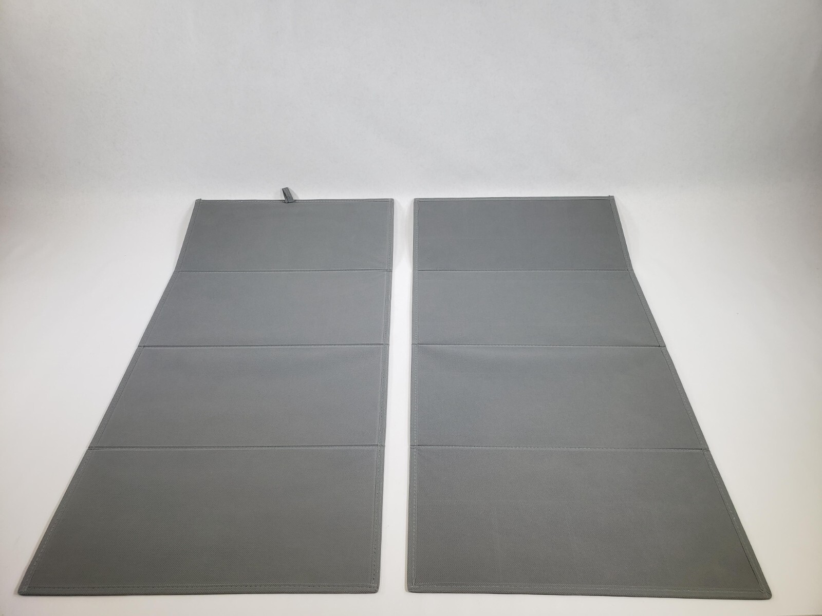 2 Pack 50L UnderBed Storage Box w/ Clear Lid Foldable w/ Adjustable Dividers
