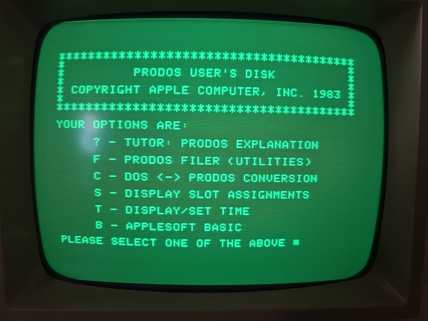 Apple II - 5.25" Diskware ProDos User's Disk 1.0 Based Utilities - TESTED