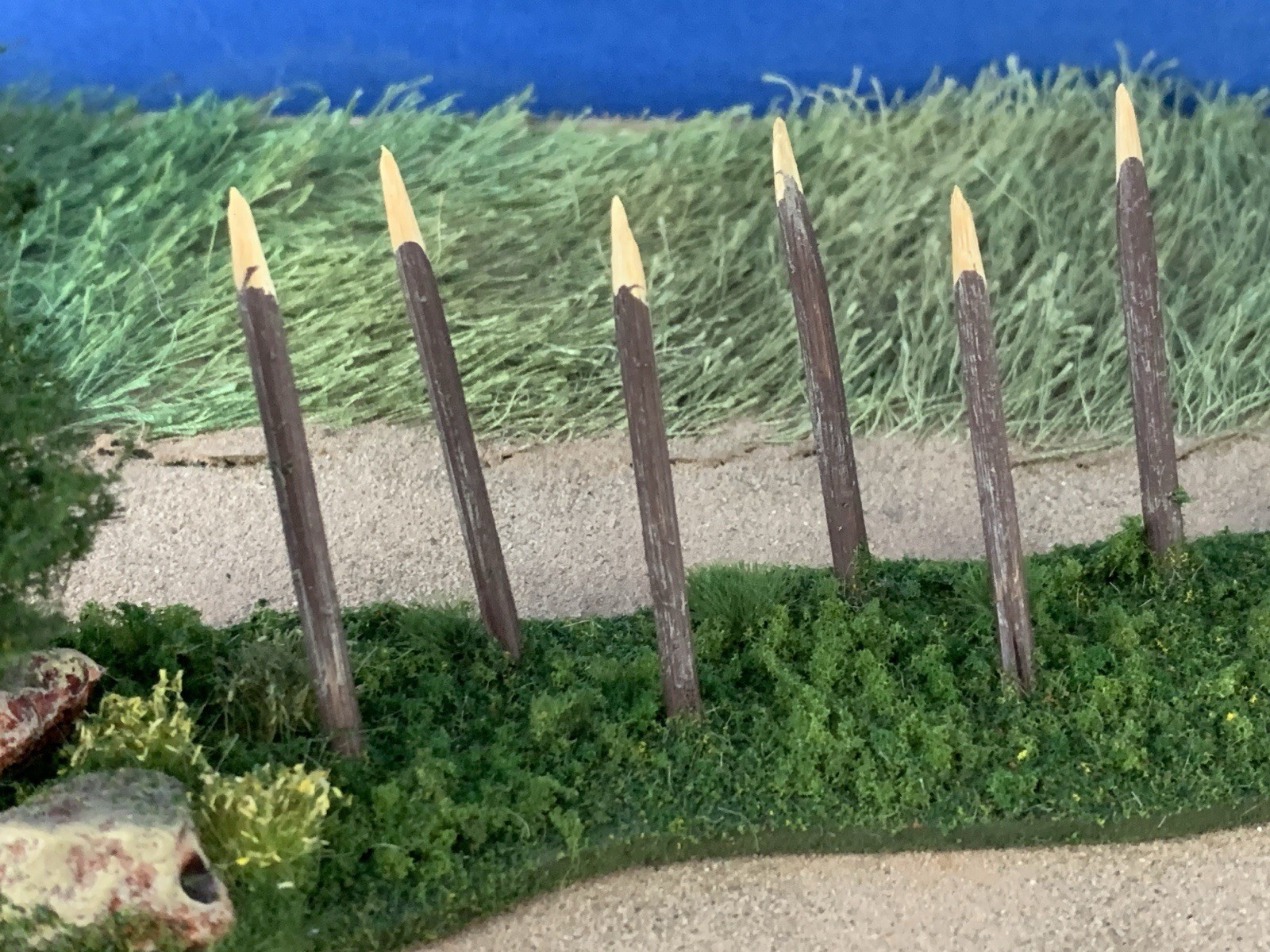Accessory Scenery Tree Diorama for War Games Custom Built Composition 1:35 scale