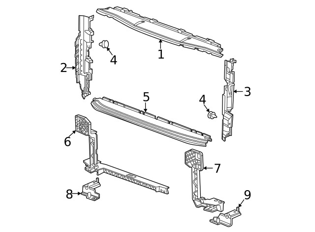 Genuine GM Lower Bracket 84868125