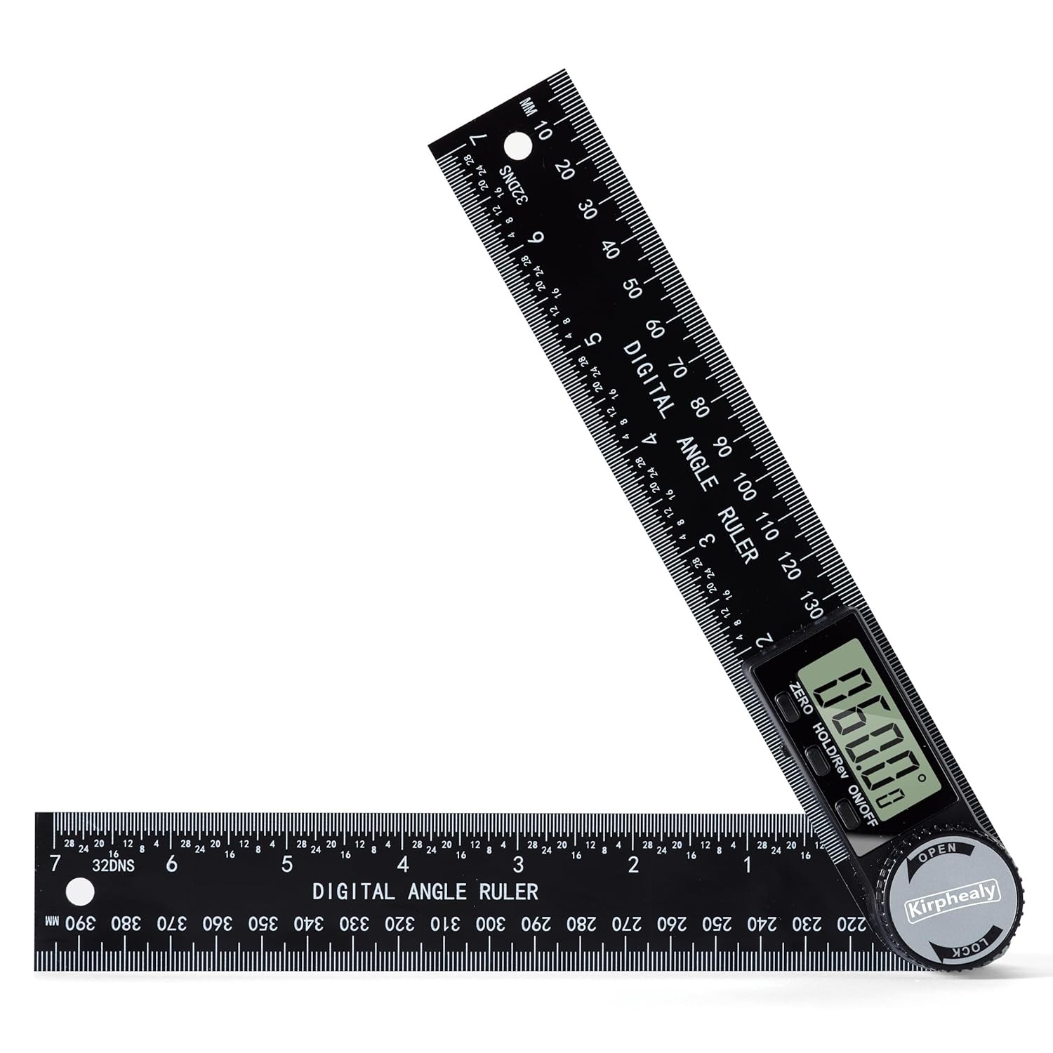 Digital Angle Finder Protractor Measuring Tool Adjustable Ruler Carpentry