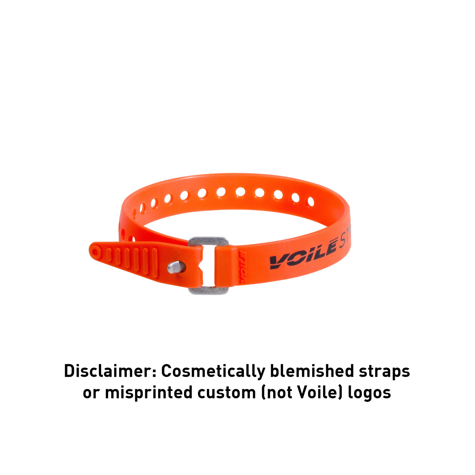 Voile Straps Aluminum Buckle, 15 inch, Cosmetic Blems, Custom Misprints
