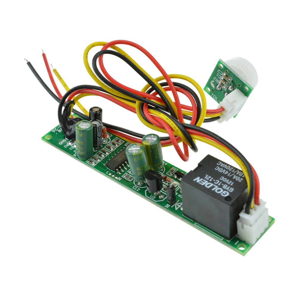 DC 12V 5A IR Pyroelectric Infrared PIR Motion Sensor Detector Module