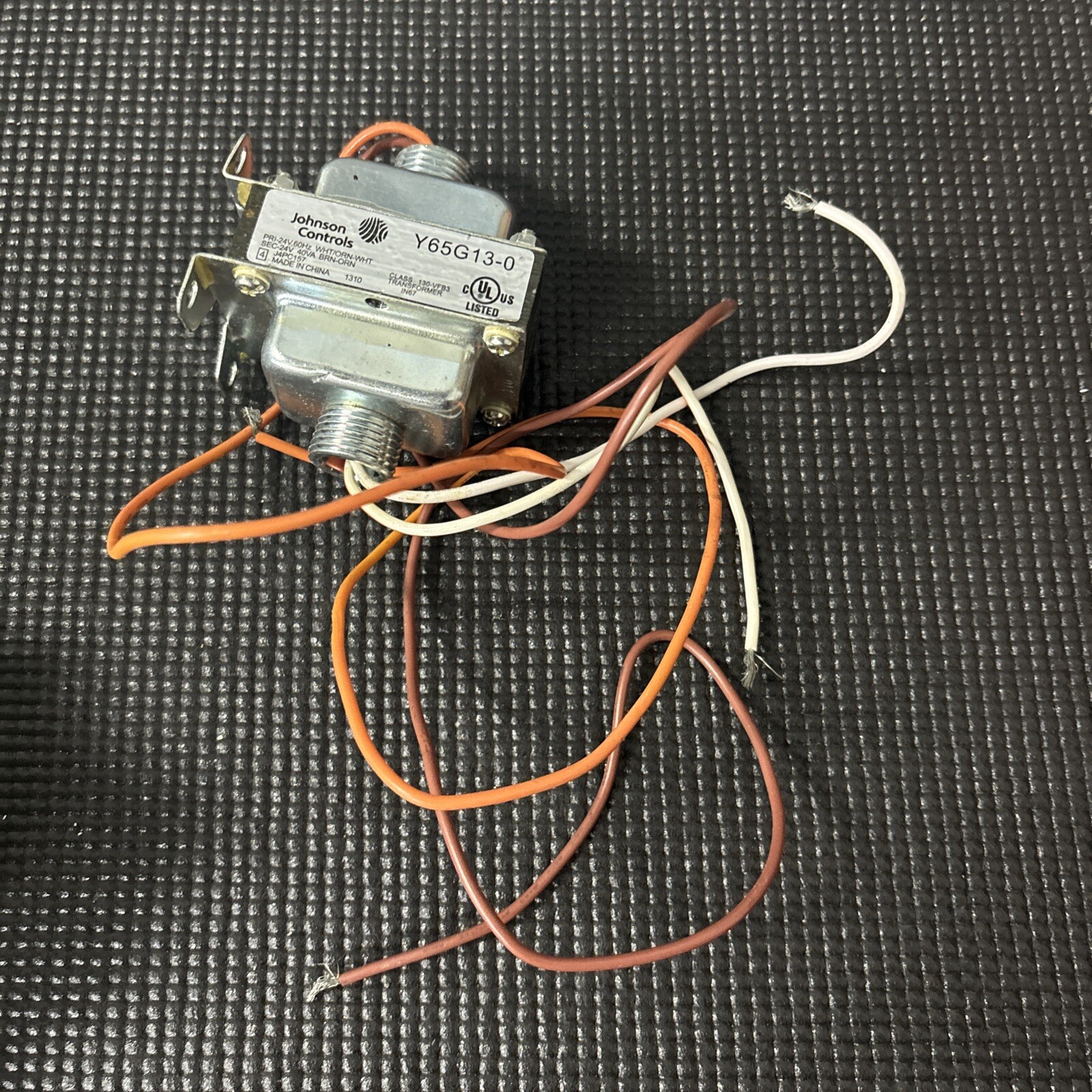 Open Box JOHNSON CONTROLS Y65G13-0 Y65G130 TRANSFORMER W/ ENERGY LIMITING 24VAC