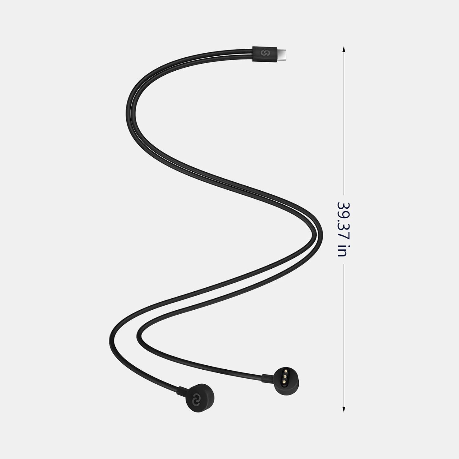 2-In-1 Charging Cable for Meta Quest Pro Controllers Durable Safe for Simultaneo