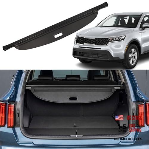 Cargo Cover for KIA Sorento 2021 2022 2023 2024 2025 2026 Accessories Rear
