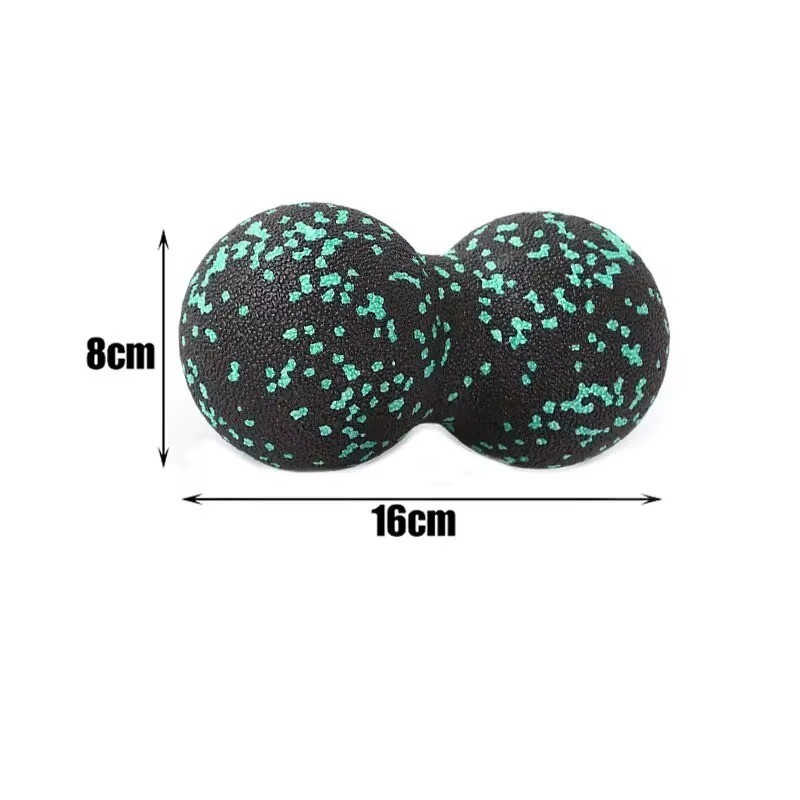 Yoga Peanut Balls Body Massage Fascia Ball Suit Foam Block High Density Muscle R