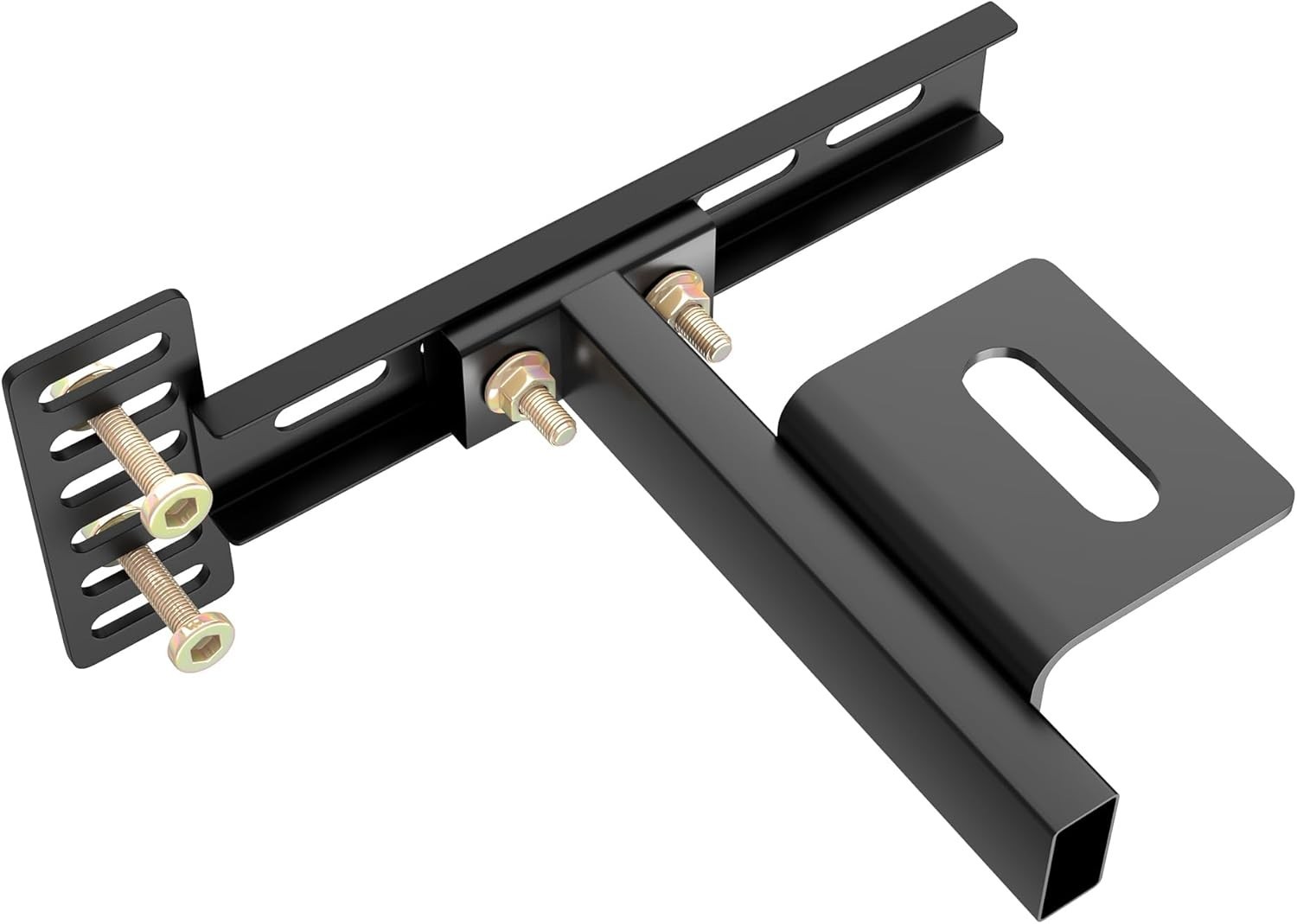 Universal Headboard Brackets Fit Twin Full Queen King 2 Pack Matte Black