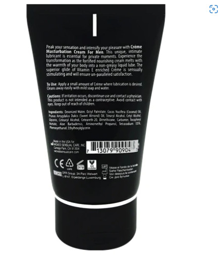 Wicked Stroking & Massage Cream 4 Oz