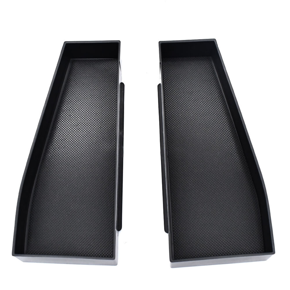 2X Fit For Tesla Cybertruck 2024+ Car Front Door Storage Tray Box Handle Inserts