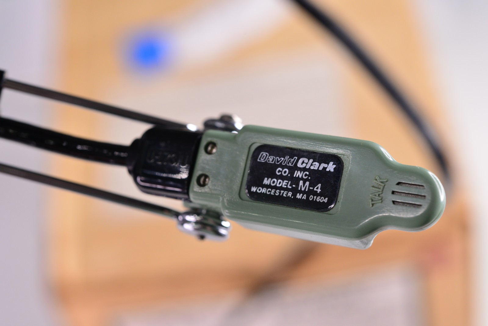 DAVID CLARK Model H10-40 Aviation Headset with M4 Microphone Mint in Box