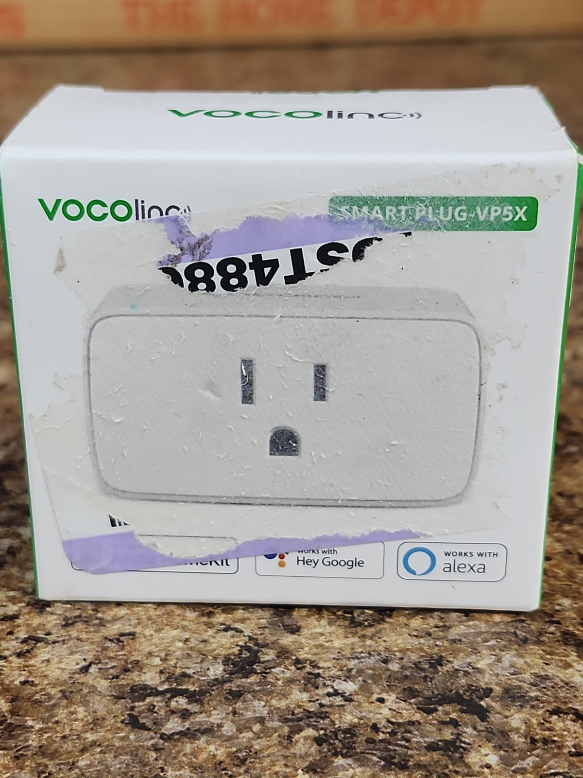 VOCOLINC Smart Plug  VP5X, works w/ Alexa, Google - New in Box. Free Ship!