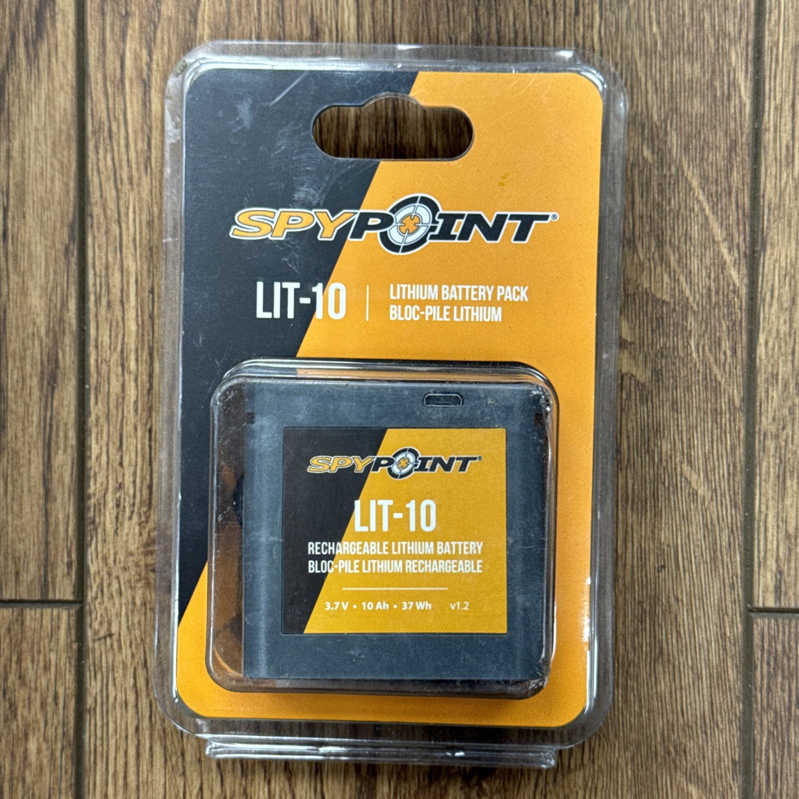 NEW SPYPOINT LIT-10 LITHIUM RECHARGABLE BATTERY PACK FOR LINK MICRO, CELL LINK