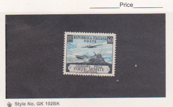 1952 Italy Scott #- 615 60 Lire Armed Forces CV $5.50