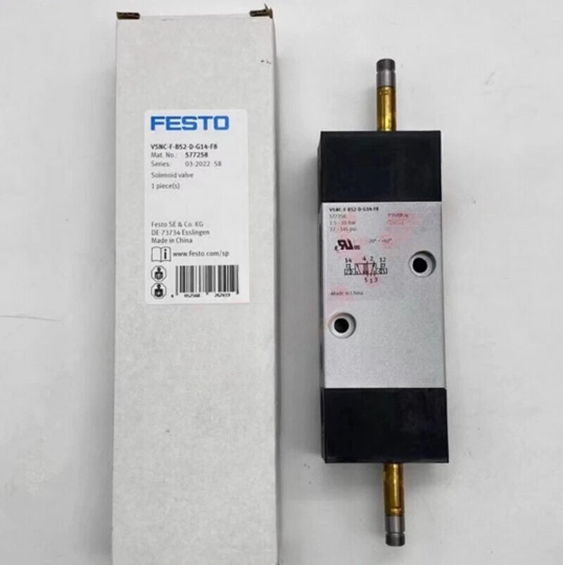 1pcs NEW FESTO VSNC-F-B52-D-G14-F8 577258 solenoid valve