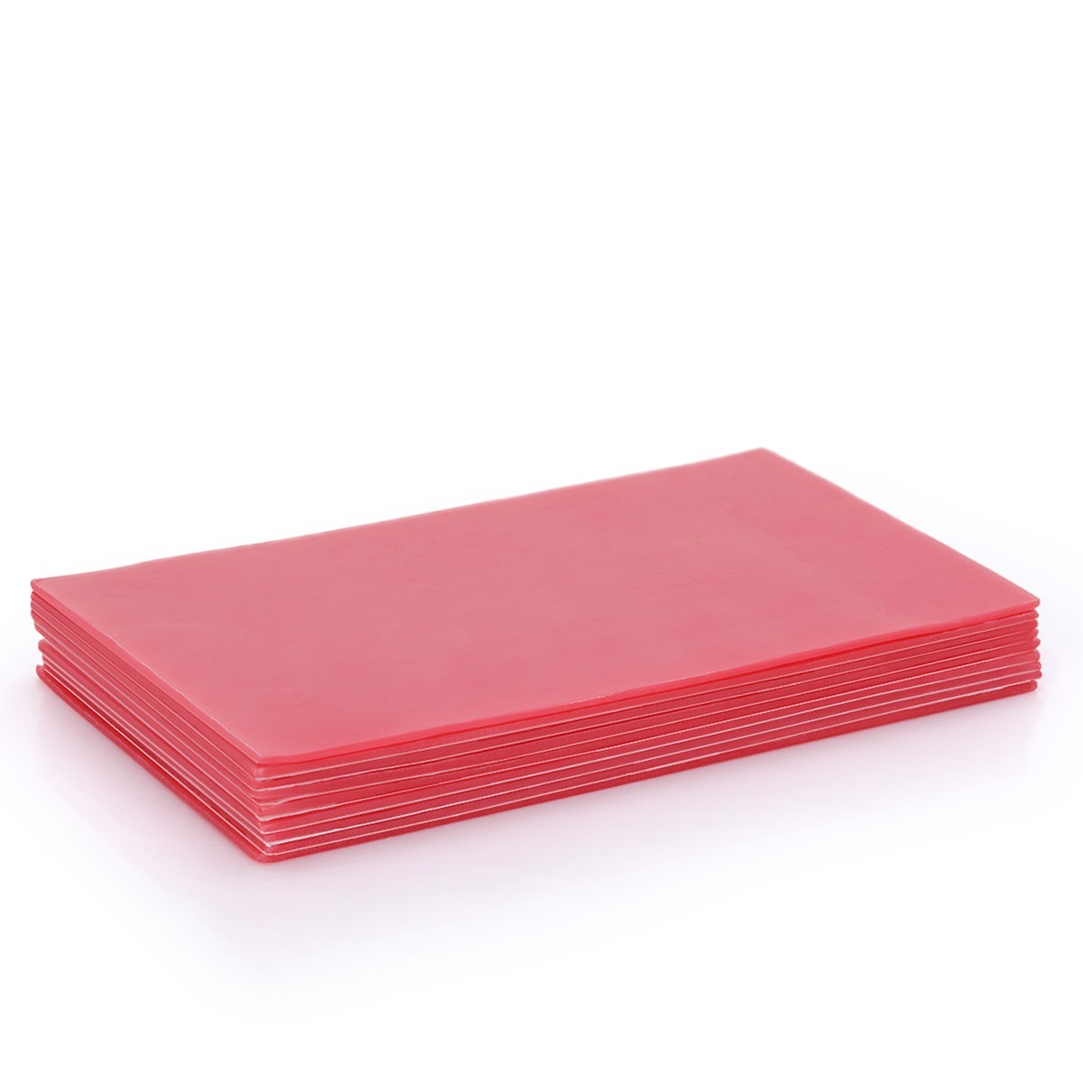 Dental 1.3mm Base Plate Wax 18 Sheets Red Modeling Wax Utility Instruments