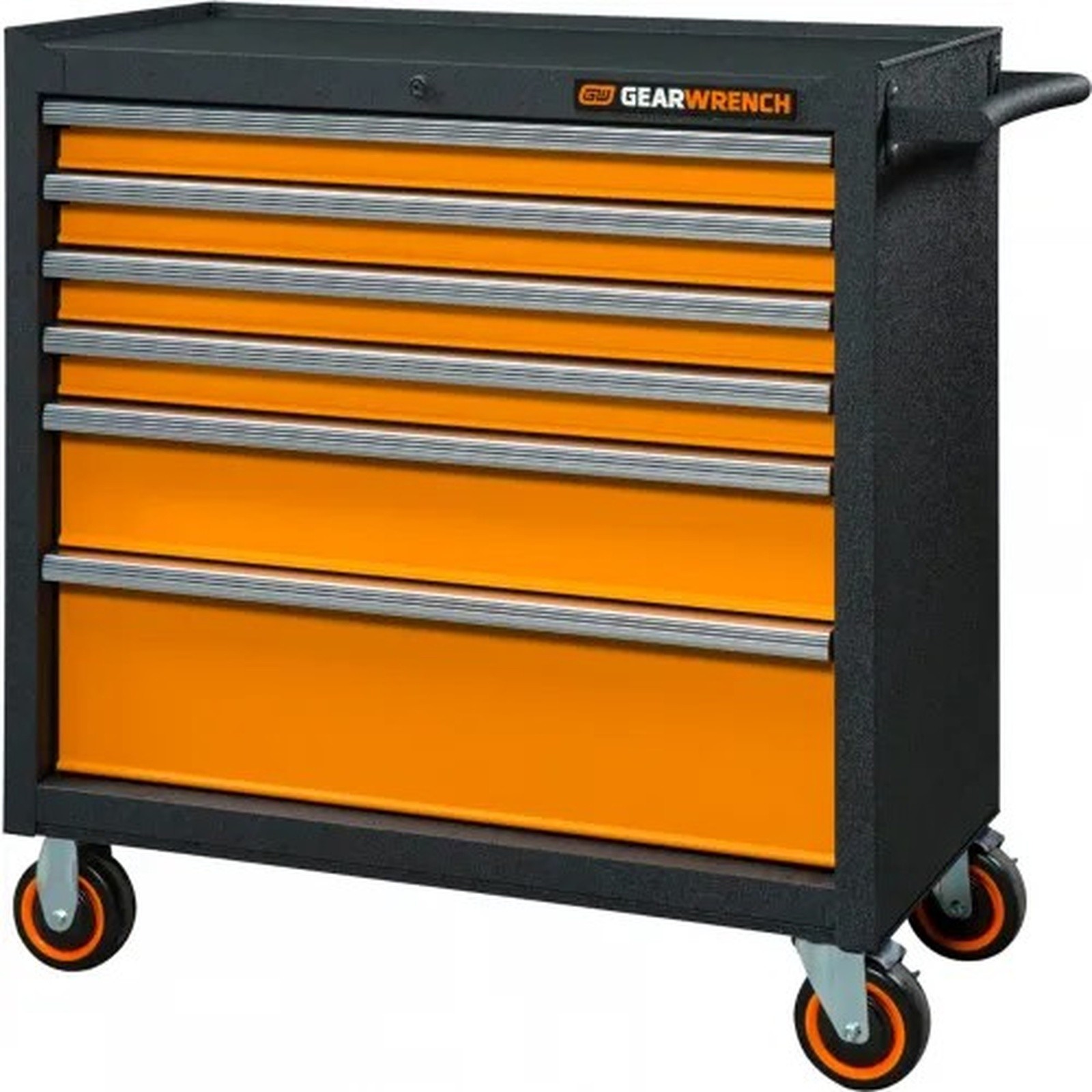 GSX Series 6 Drawer Roller Tool Cabinet, 36-1/4"W x 18-1/4"D x 37-2/5"H