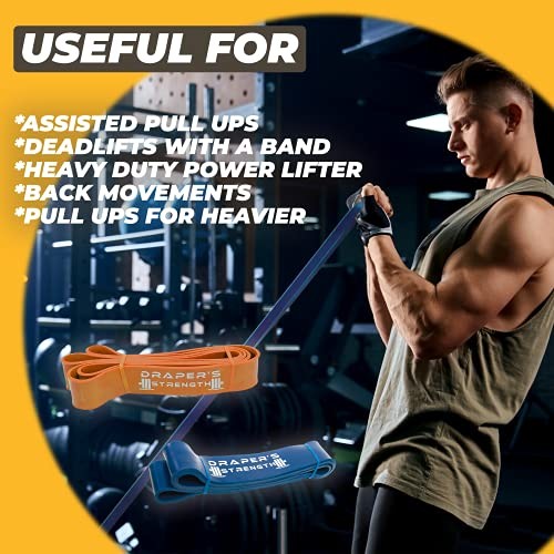 Draper's Strength Heavy Duty Resistance Stretch Loop Bands for #05 Green