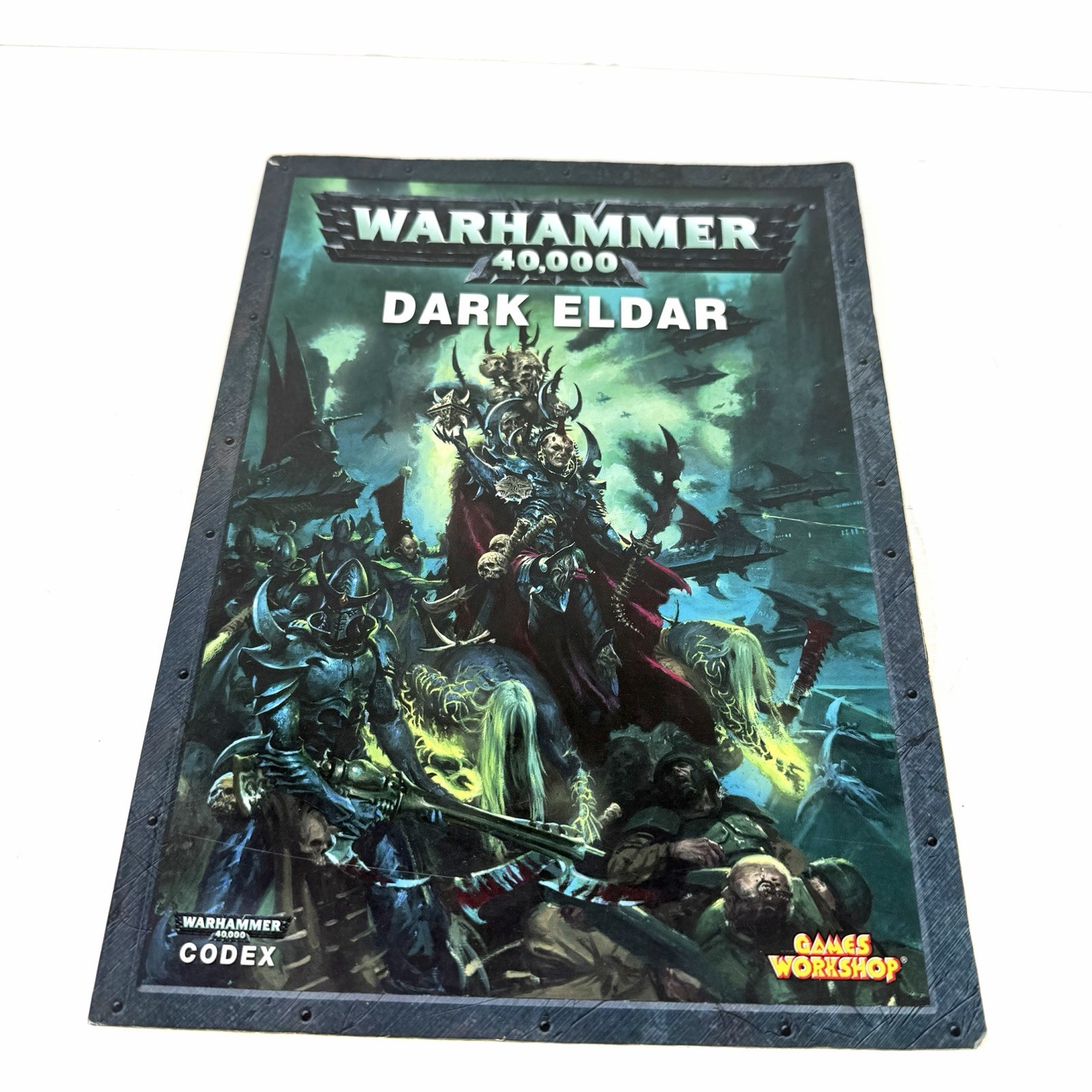Warhammer 40K Dark Eldar Codex Rulebook Games Workshop 2010 Softcover