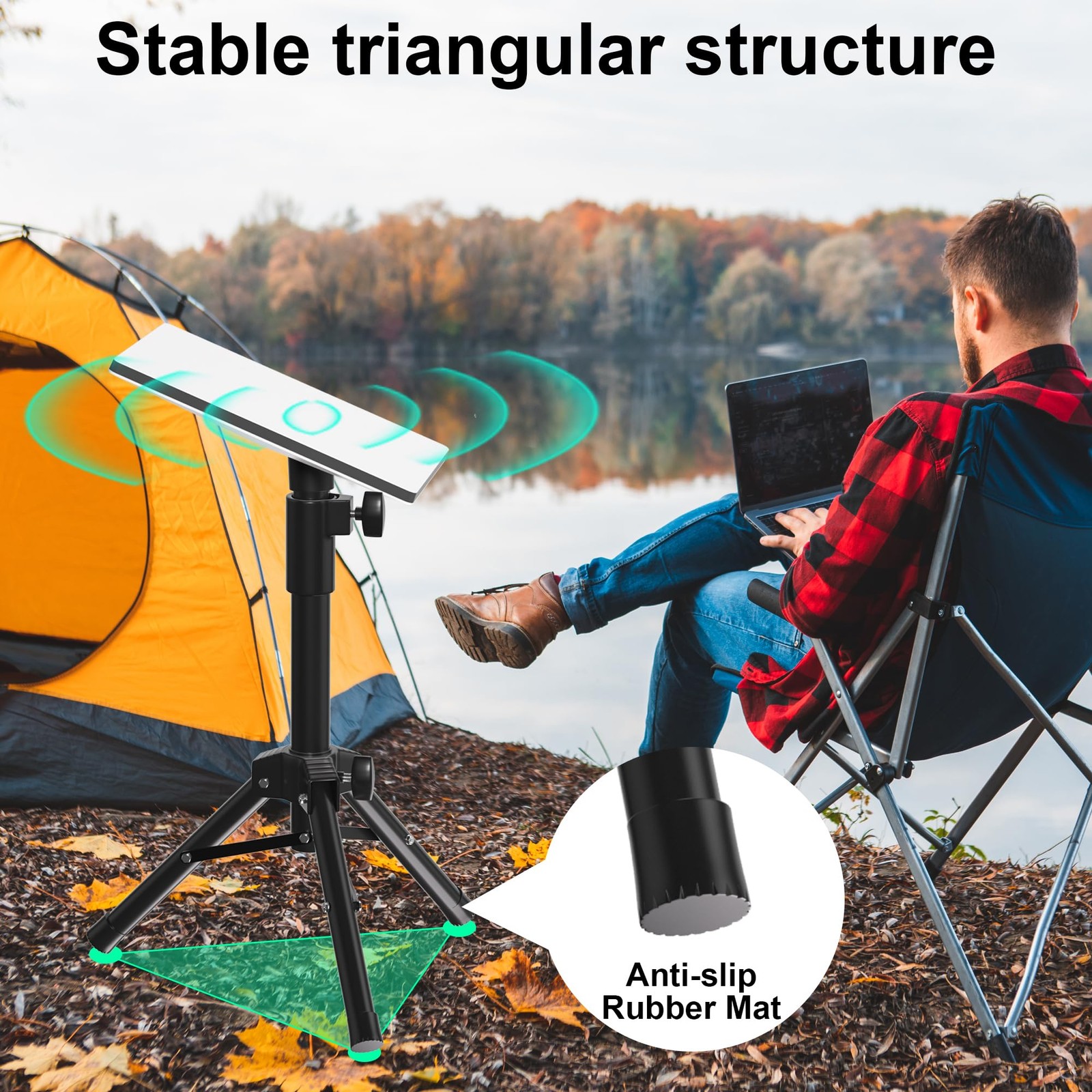 Starlink Mini Tripod Stand, Portable for RV & Camping