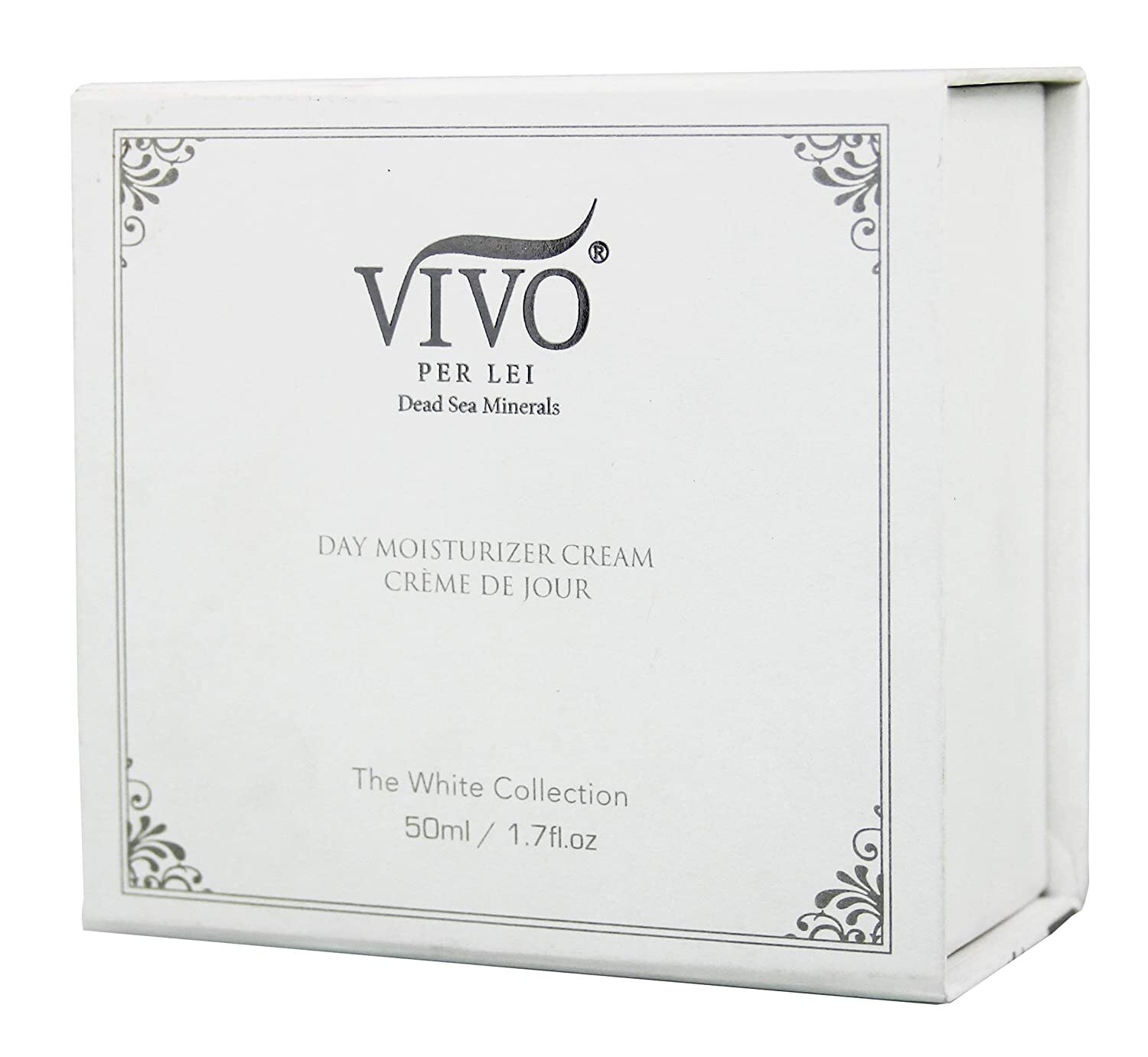 Vivo Per Lei Dead Sea Day Cream - Anti Aging Face Moisturizer for 3.4 Fl. Oz