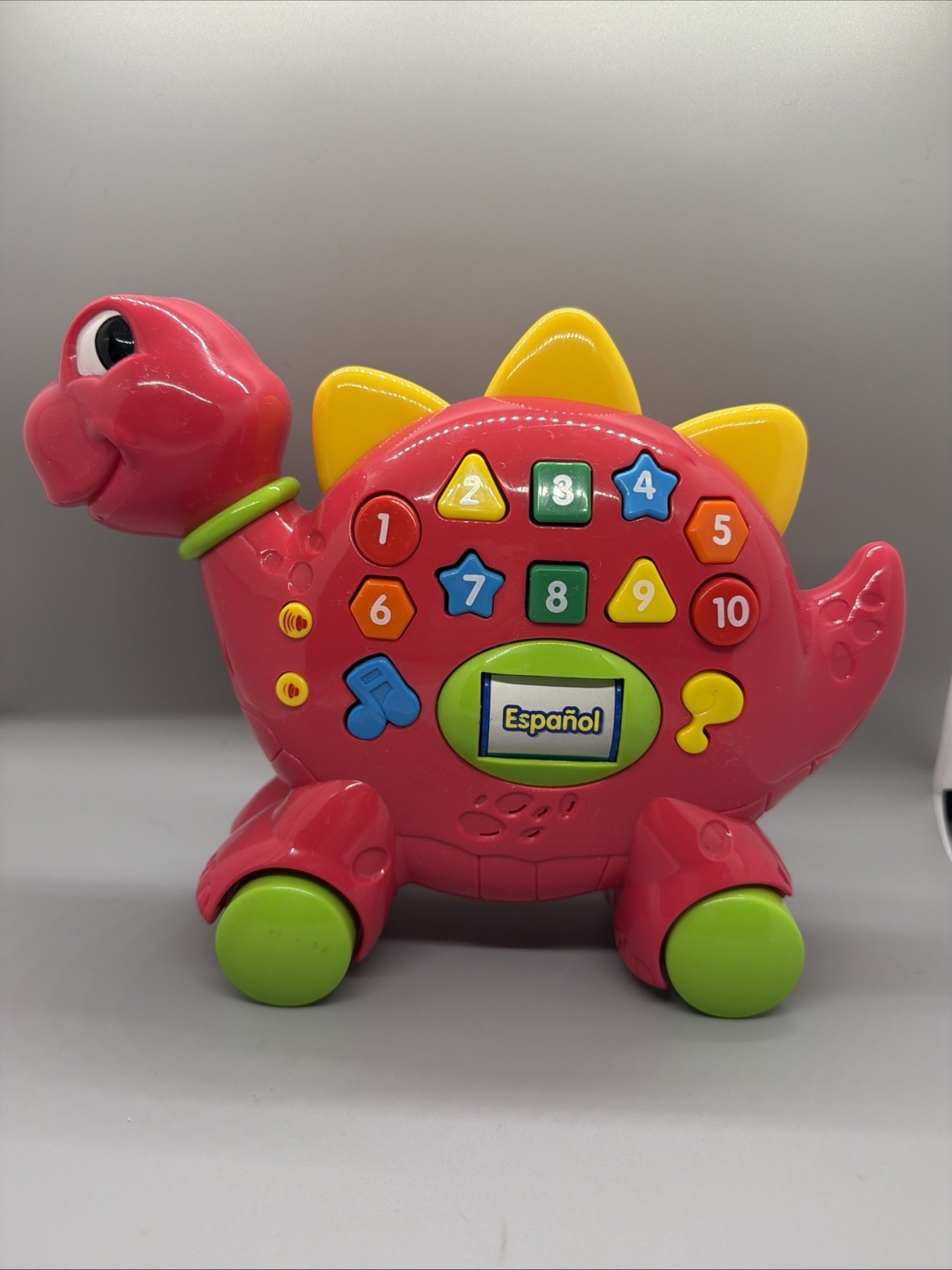 Navy Star Educational Toy Number Shape Color Bi-Lingual 11" Musical Dinosaur