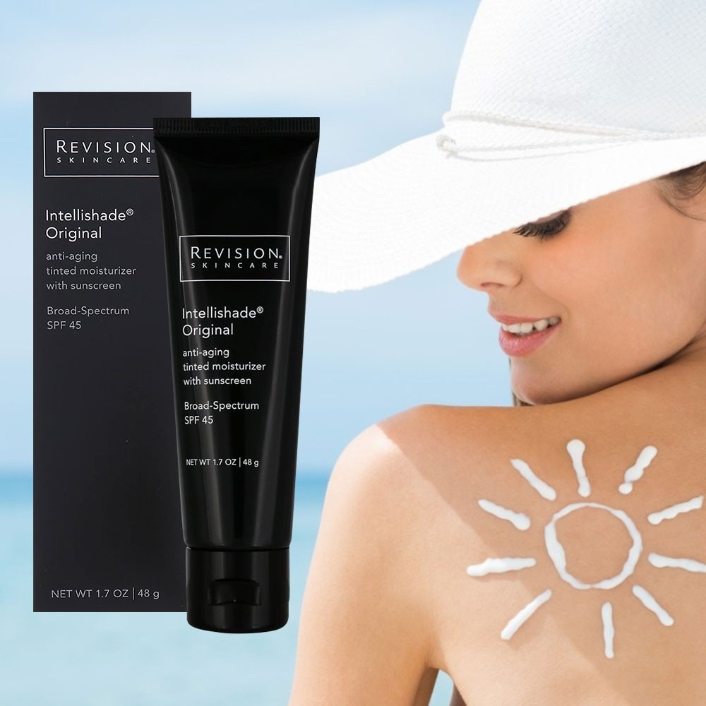 2 Pack Revision Skincare Intellishade Original Tinted Moisturizer SPF 45 1.7 oz.