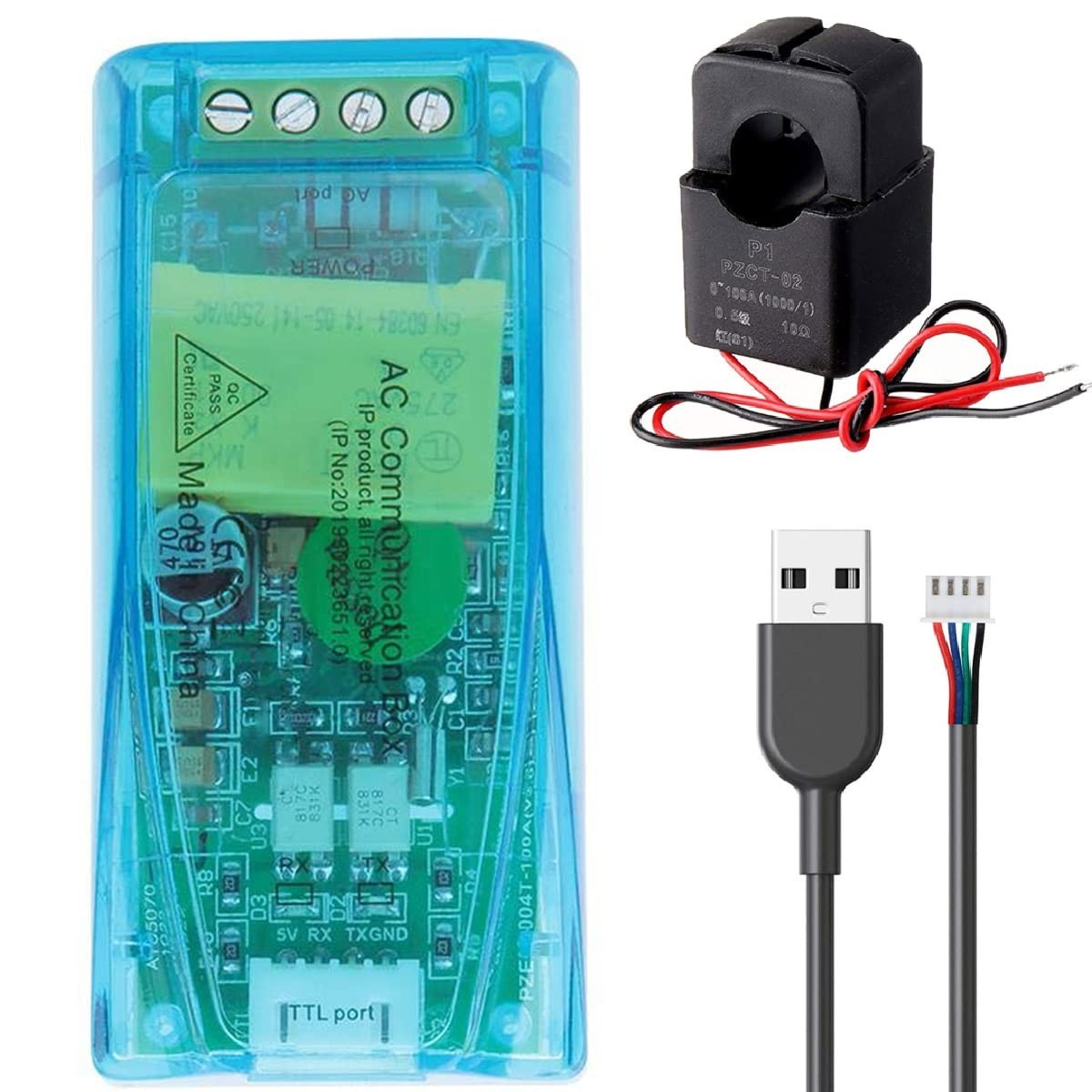 Murata Digital Panel Ammeter 3.5-Digits - ACA-20PC-1-AC1-RL-C