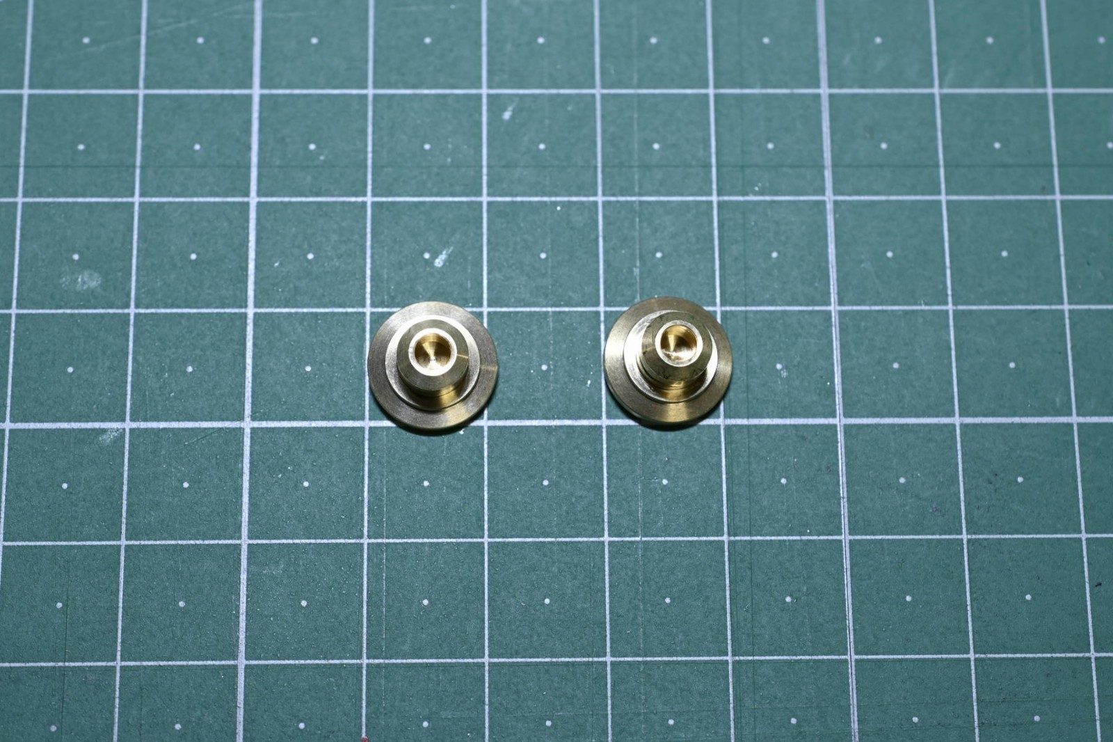 Two Leica M3 M2 M1 synchro cover set flash socket Brass made