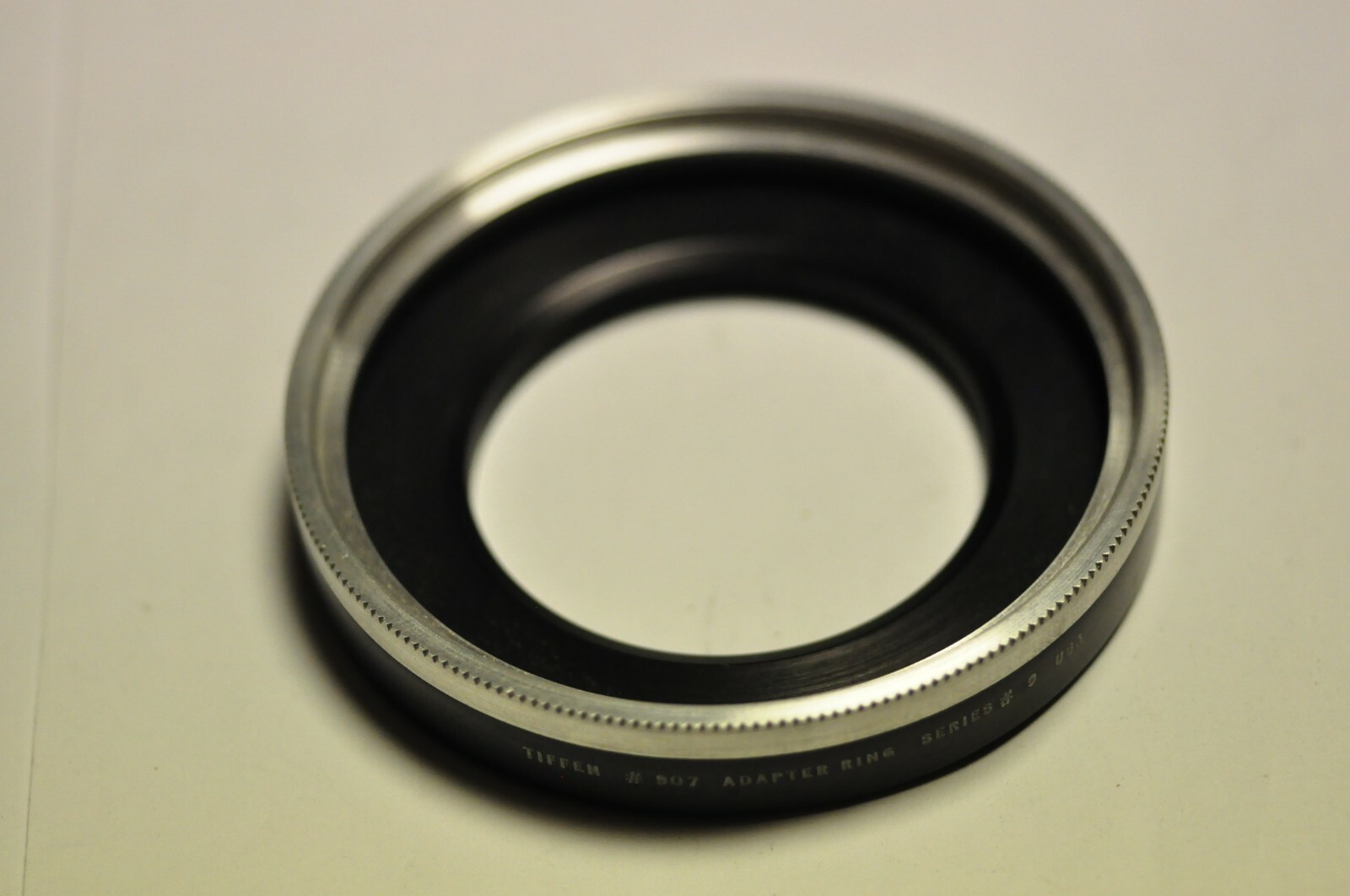 Tiffen 907 series VIIII adapter ring in box. Thread to lens looks like 58mm. New