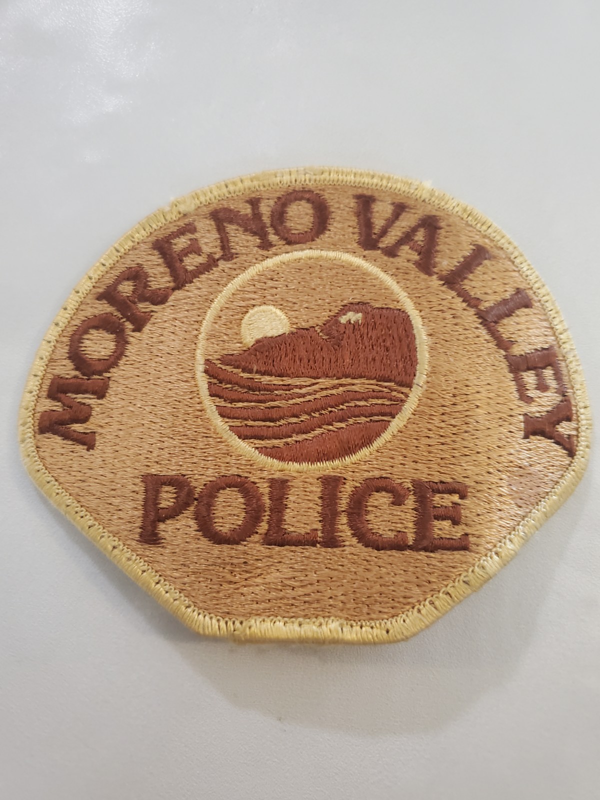 Vintage Moreno Valley Police Department, California