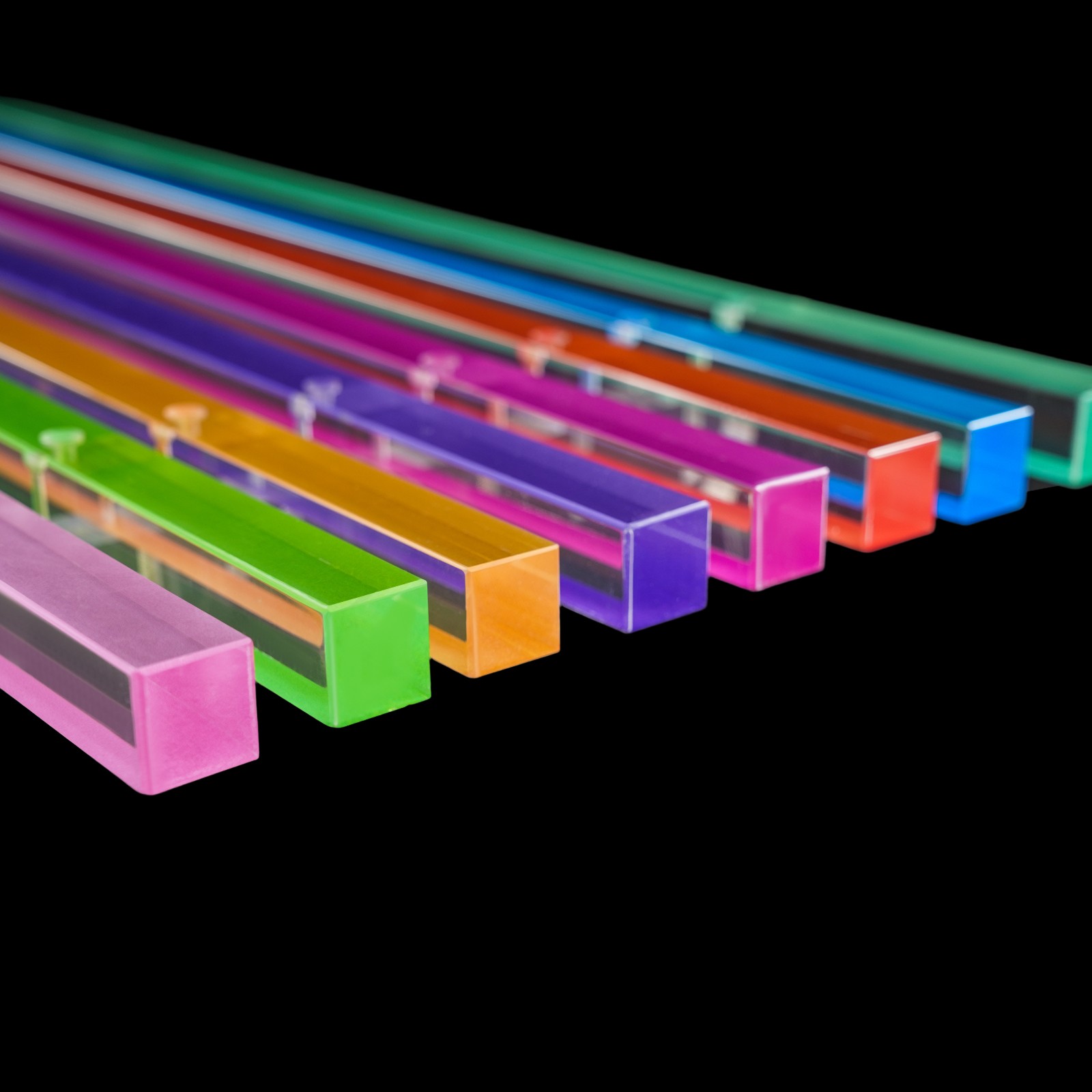 Acrylic Entryway Bench, Large Rainbow Bench for Indoor Shoe Changing ...