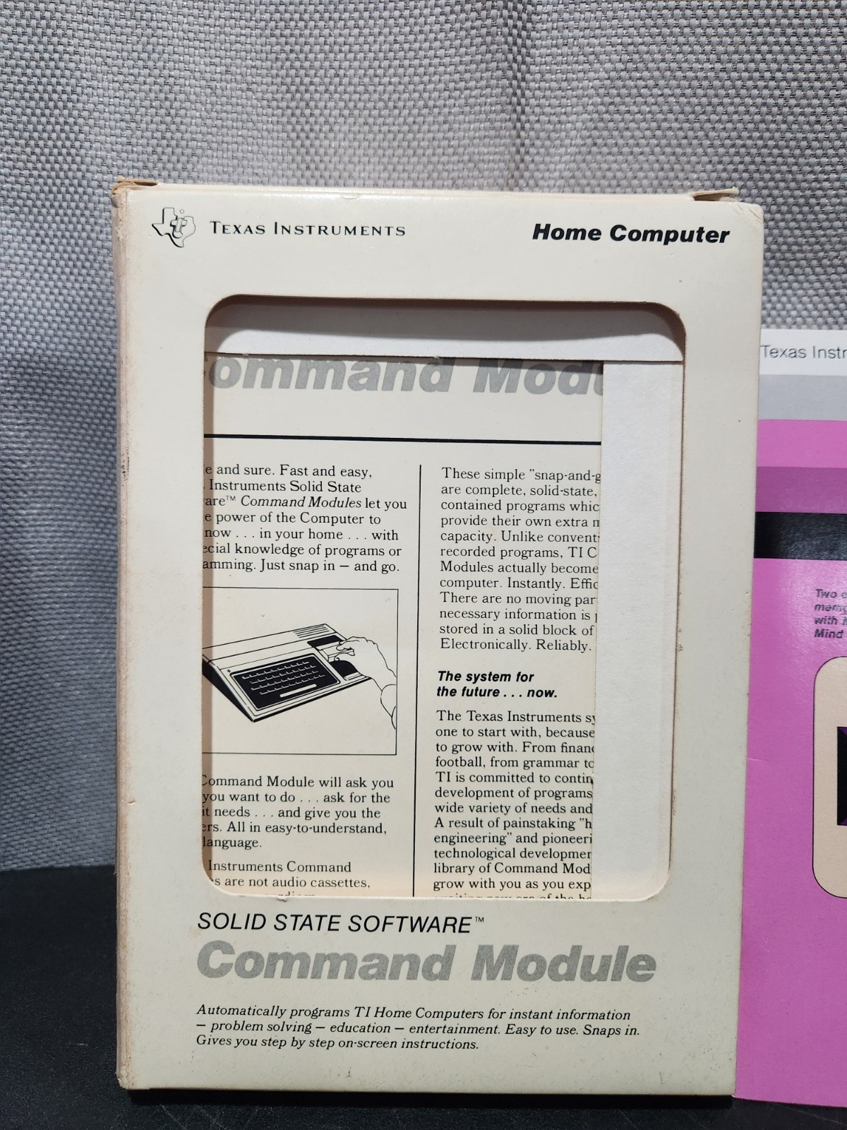 Texas Instruments home computer PC Mind Challengers applications software RARE