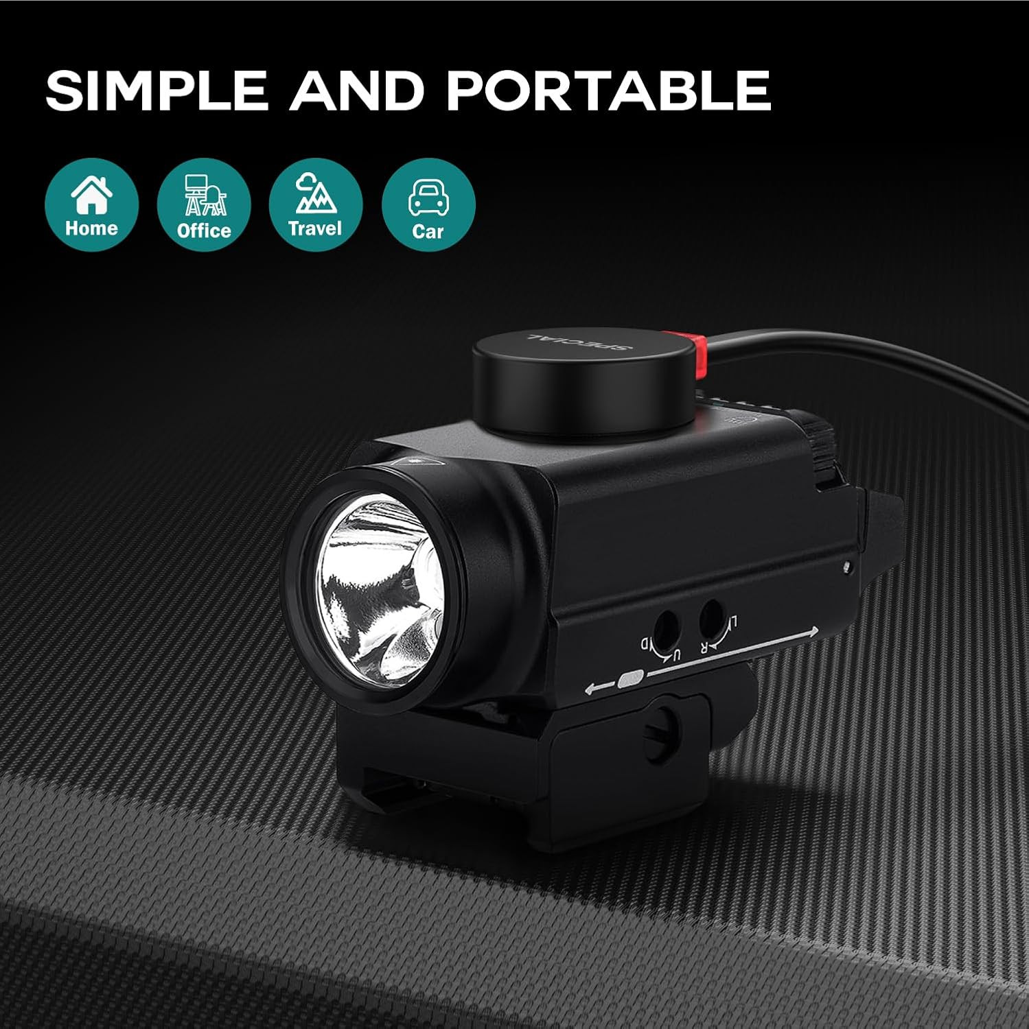 MCC S Magnetic Charging Cable Only Compatible with Olight Flashlight Baldr RL Mi