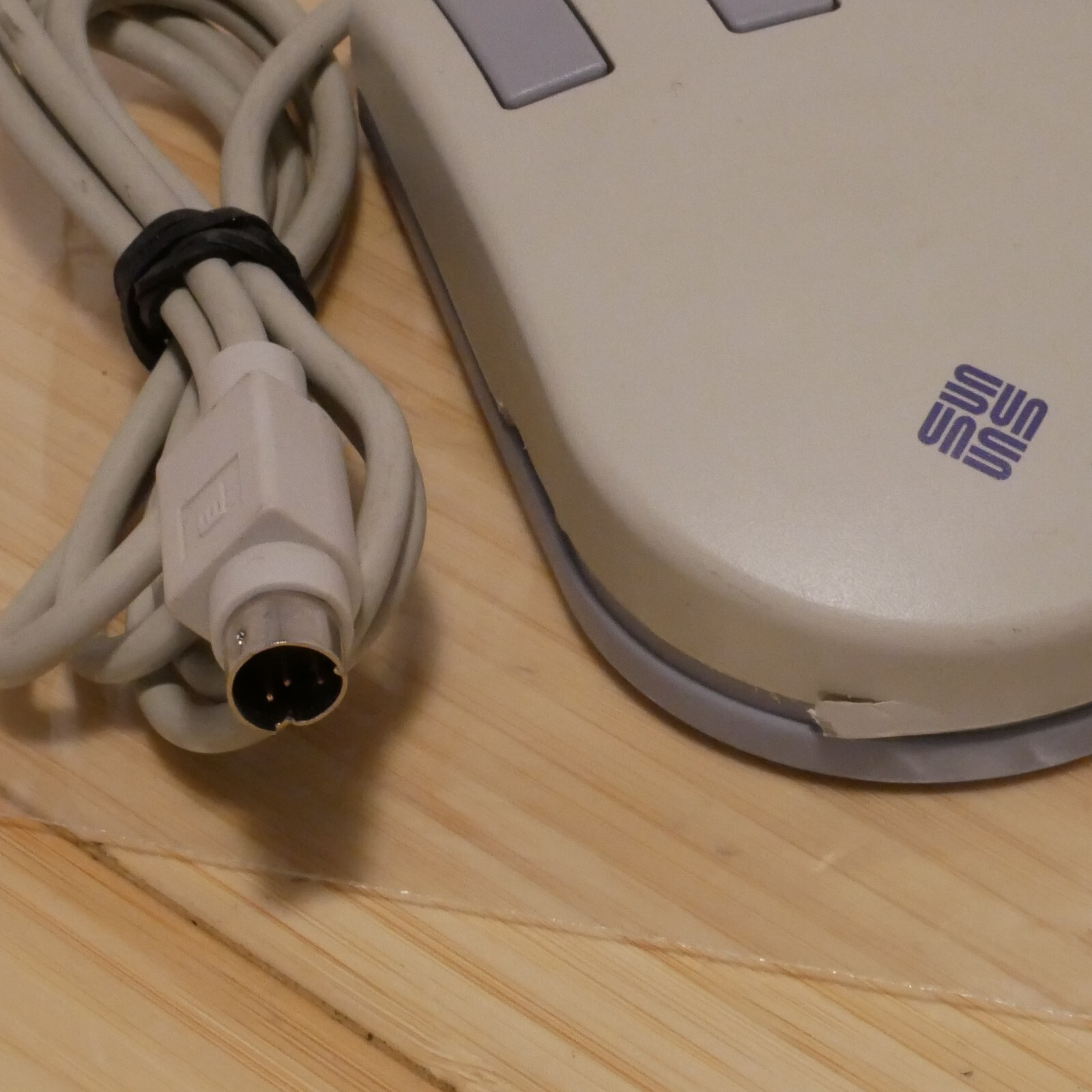 For Parts - Untested Sun 370-1398 Type 5 Optical 3-Button Mouse