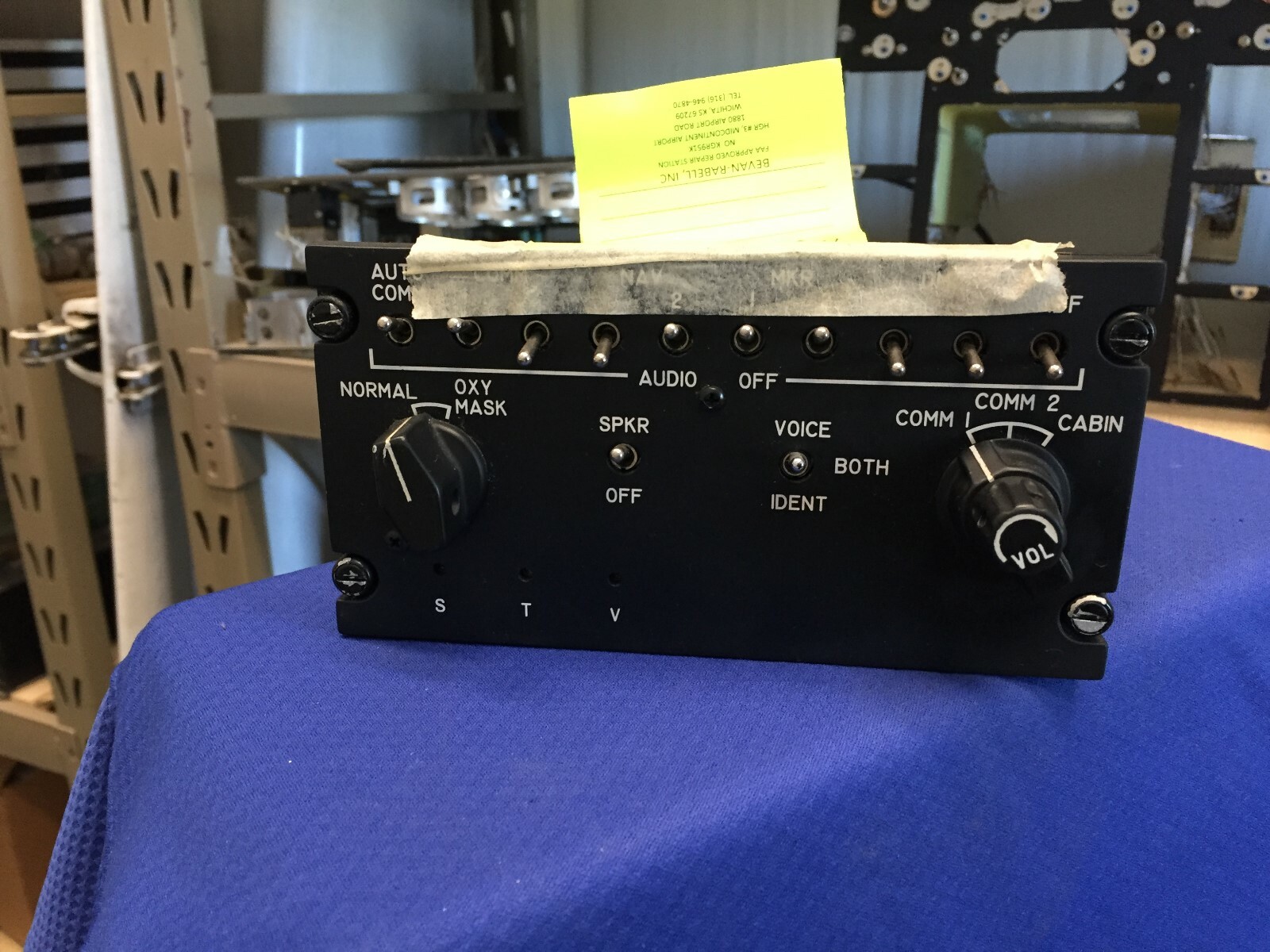 Beechjet 400A  Audio Panel Assembly, 128-340329-631