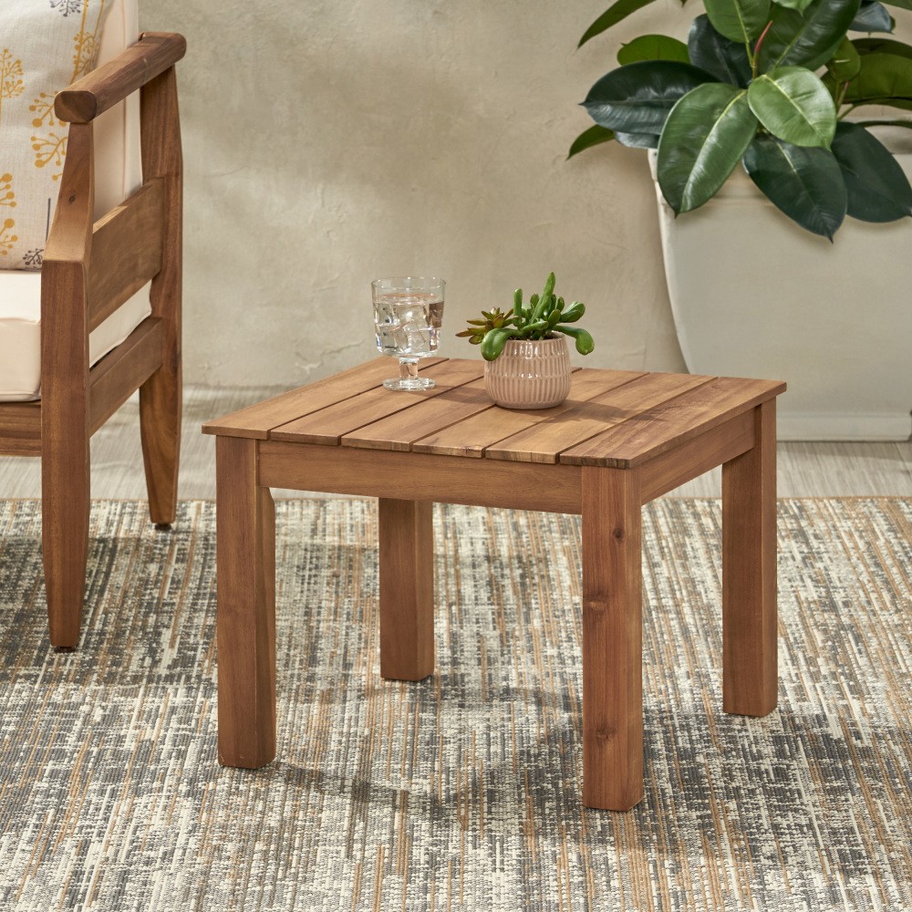 Temecula Outdoor Side Table for Patio Balcony Garden Furniture