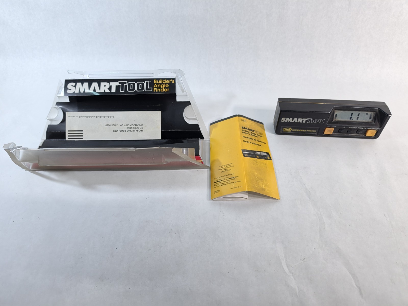SmartTool Builder's Angle Finder Digital Level M-D Building Products w/ Box