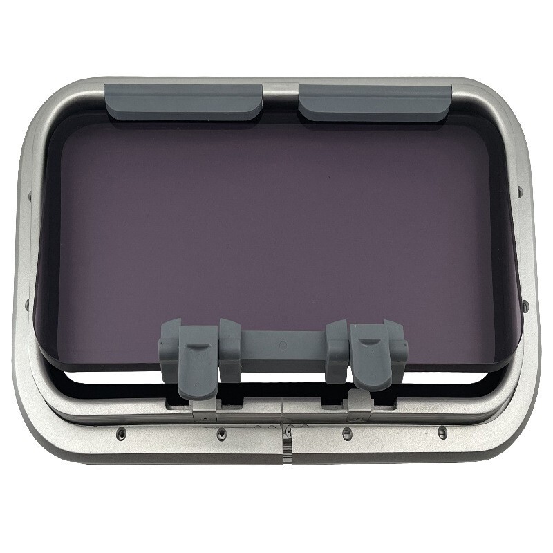 ISURE MARINE Rectangular Portholes Aluminum Alloy Yachts Ships RV Accessories