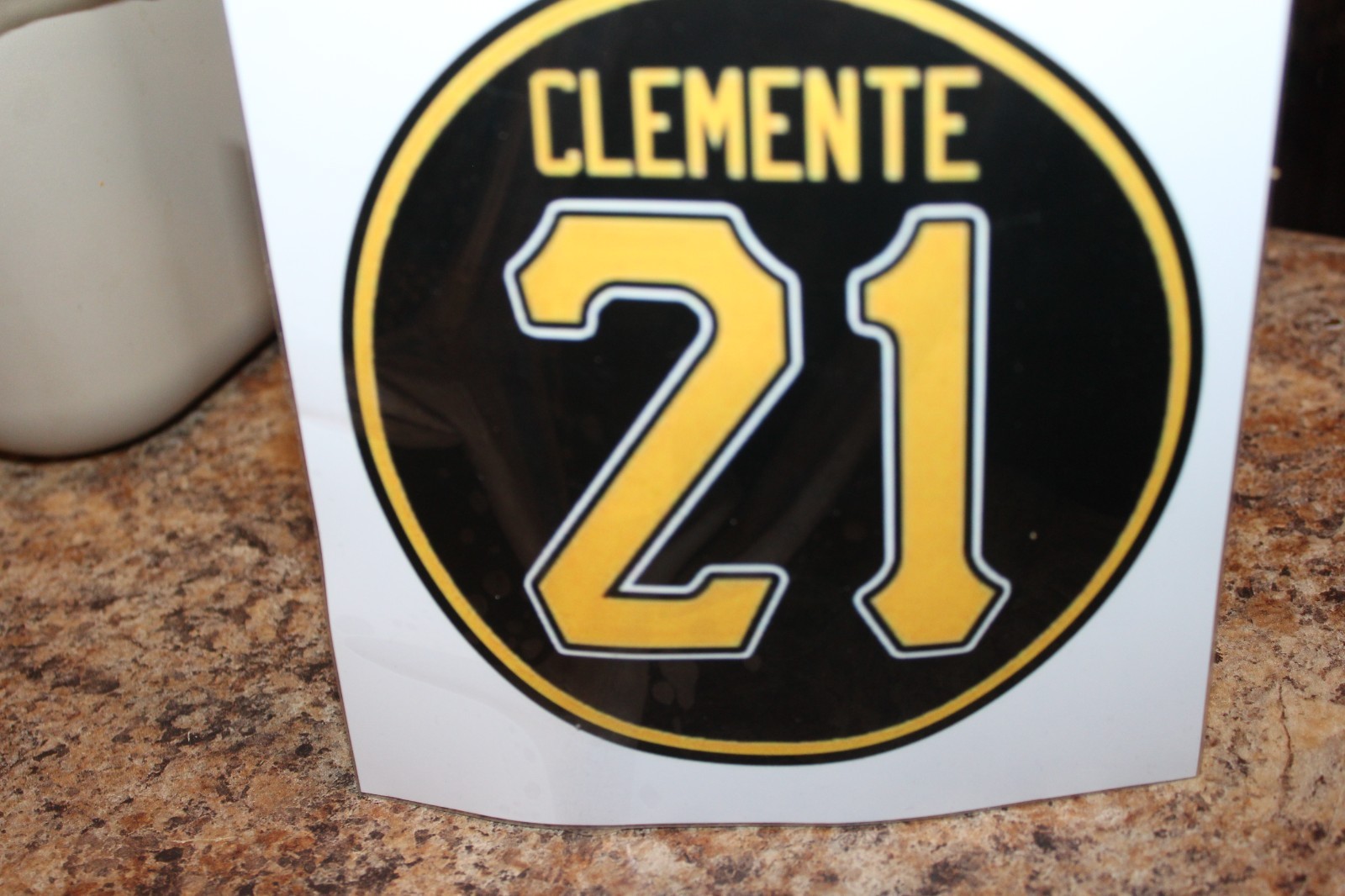 clemente sticker 6x6