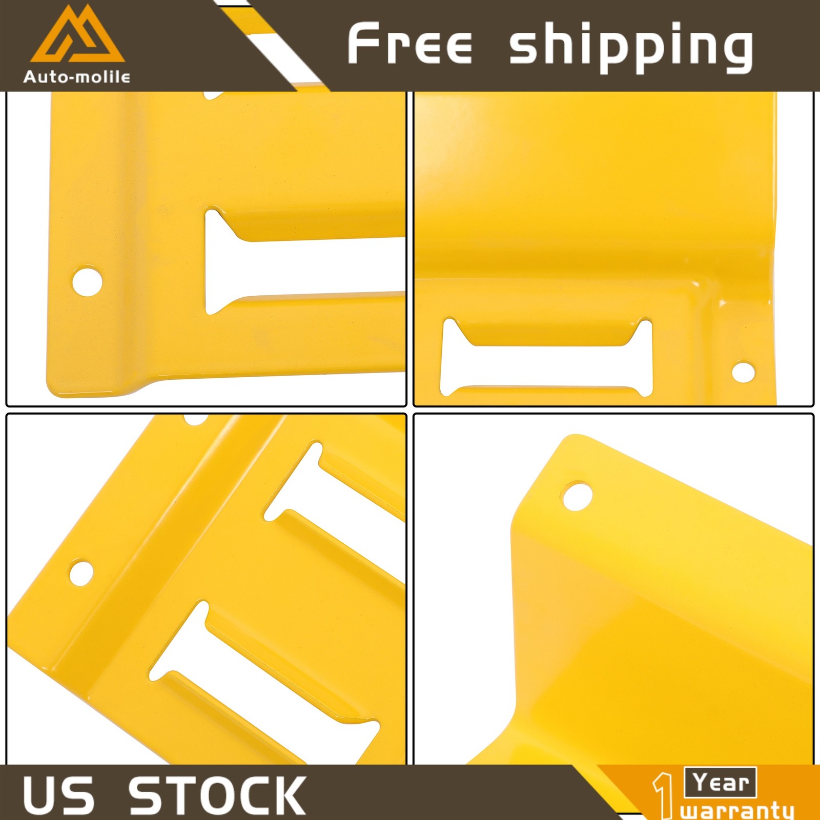 Heavy Loads E Track System With Wheel Chock 7.5' Blue Ratchet Tie Down Straps