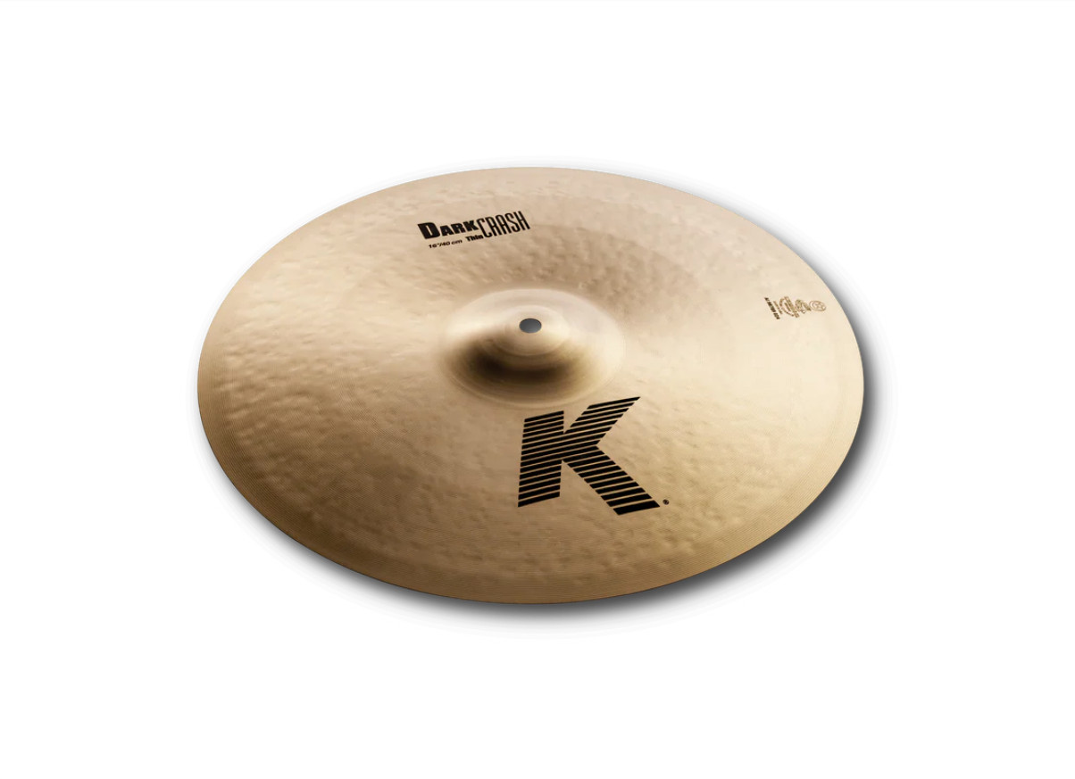 Zildjian 16" K Dark Thin Crash Cymbal