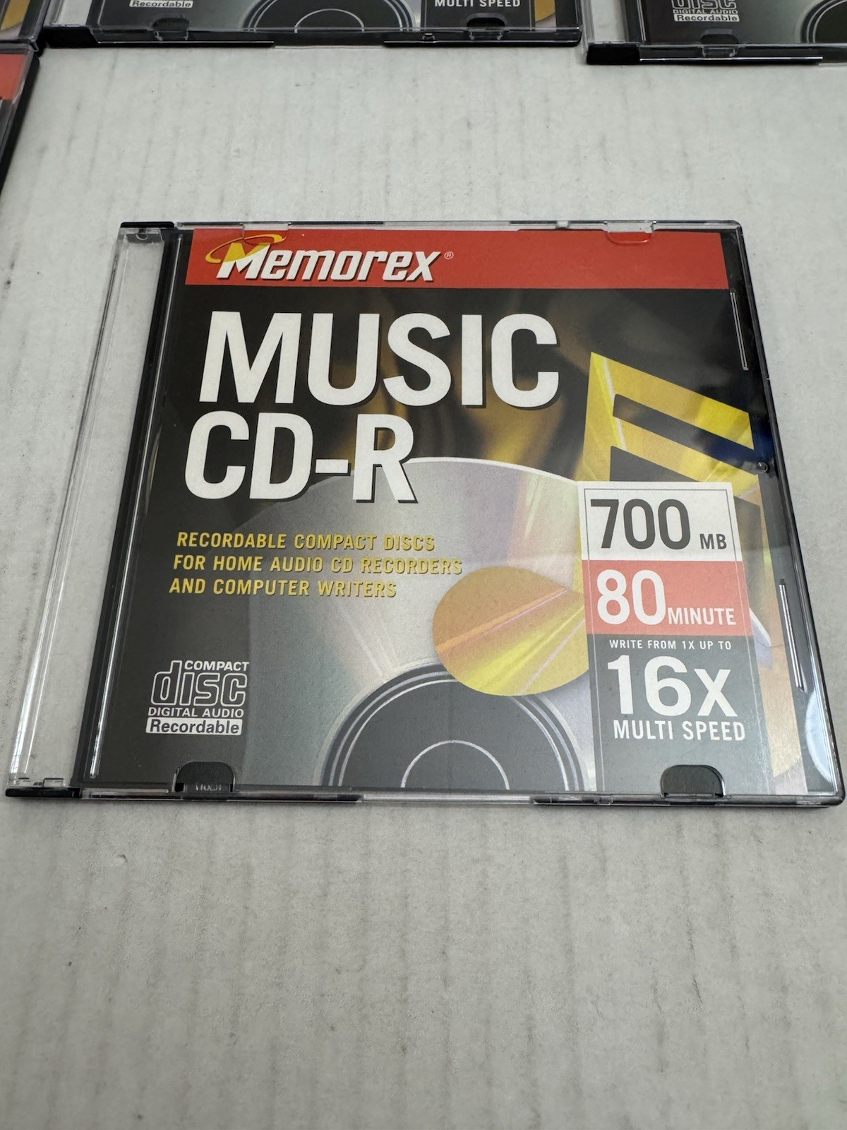 Lot Of 15 Memorex Music CD-R 700 MB 16X Audio Recorders Computer Writers 1