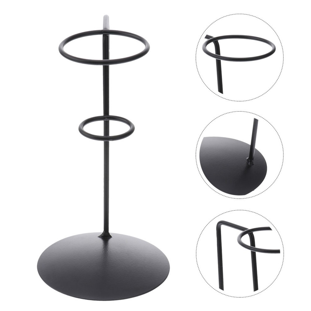 5pcs Ice Cream Cone Holder - French Fries Display Stand - Iron Treat Rack for