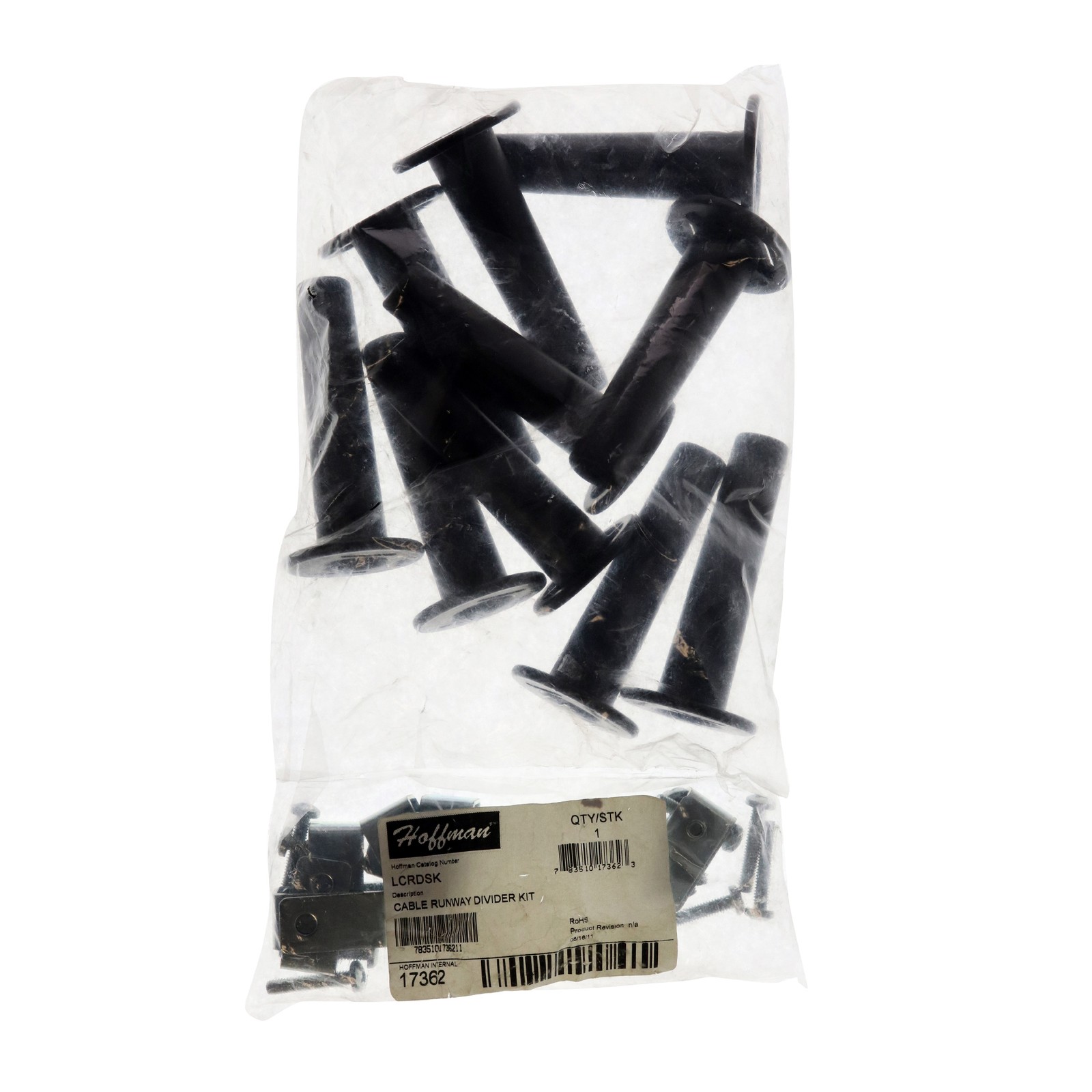 HOFFMAN LCRDSK CABLE RUNWAY SPOOL DIVIDER BRACKET / HARDWARE MOUNTING KIT