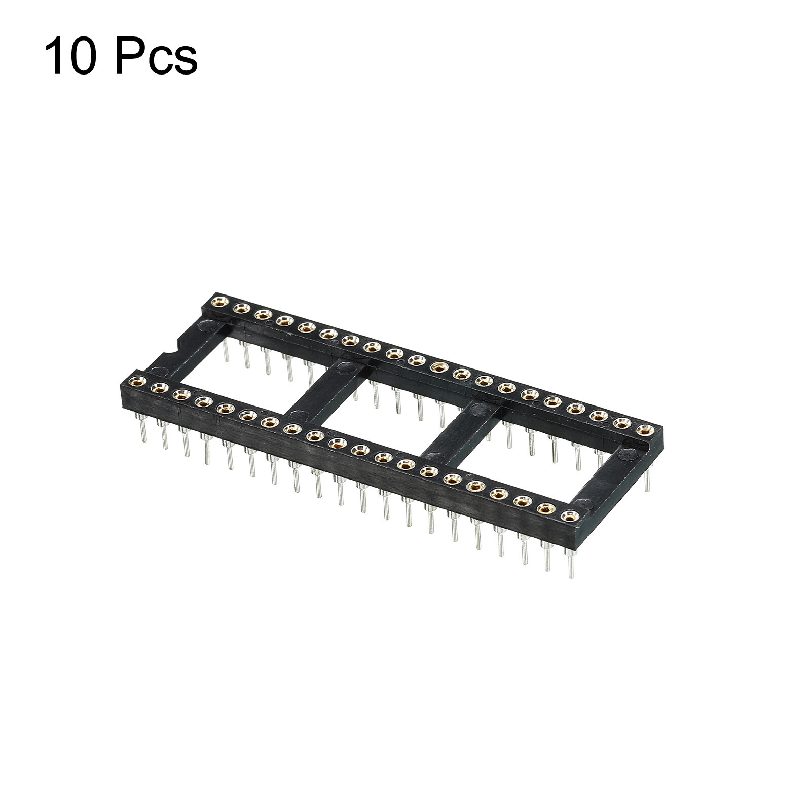 10pcs DIP IC Chip Socket Adapter Round Pin 40P 2.54mm Pitch IC Socket