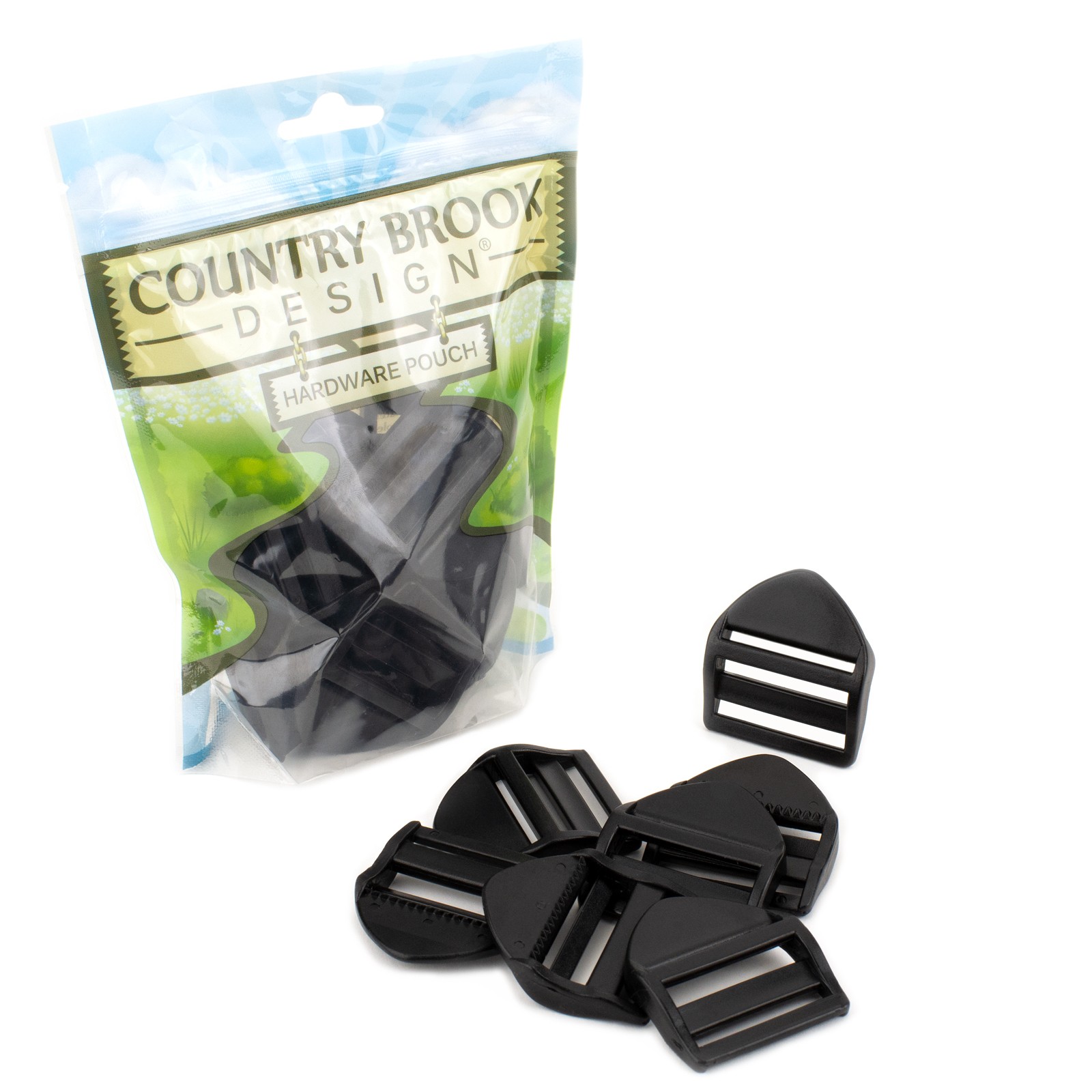 50 - Country Brook Design® 1 1/2 Inch Ladderlock Buckles