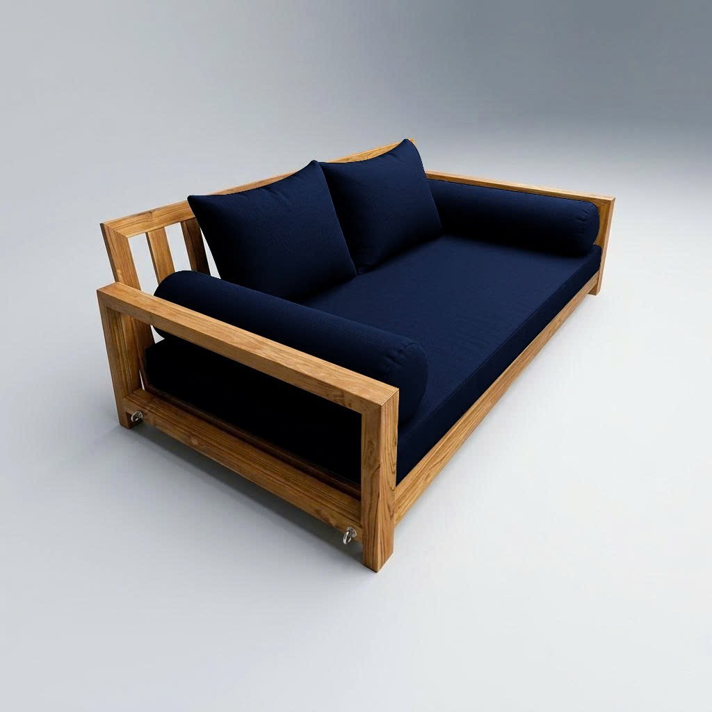 COVER ONLY STYLE 4 Mattress Pillow Daybed Porch Swing Knife Edge Twin AD101